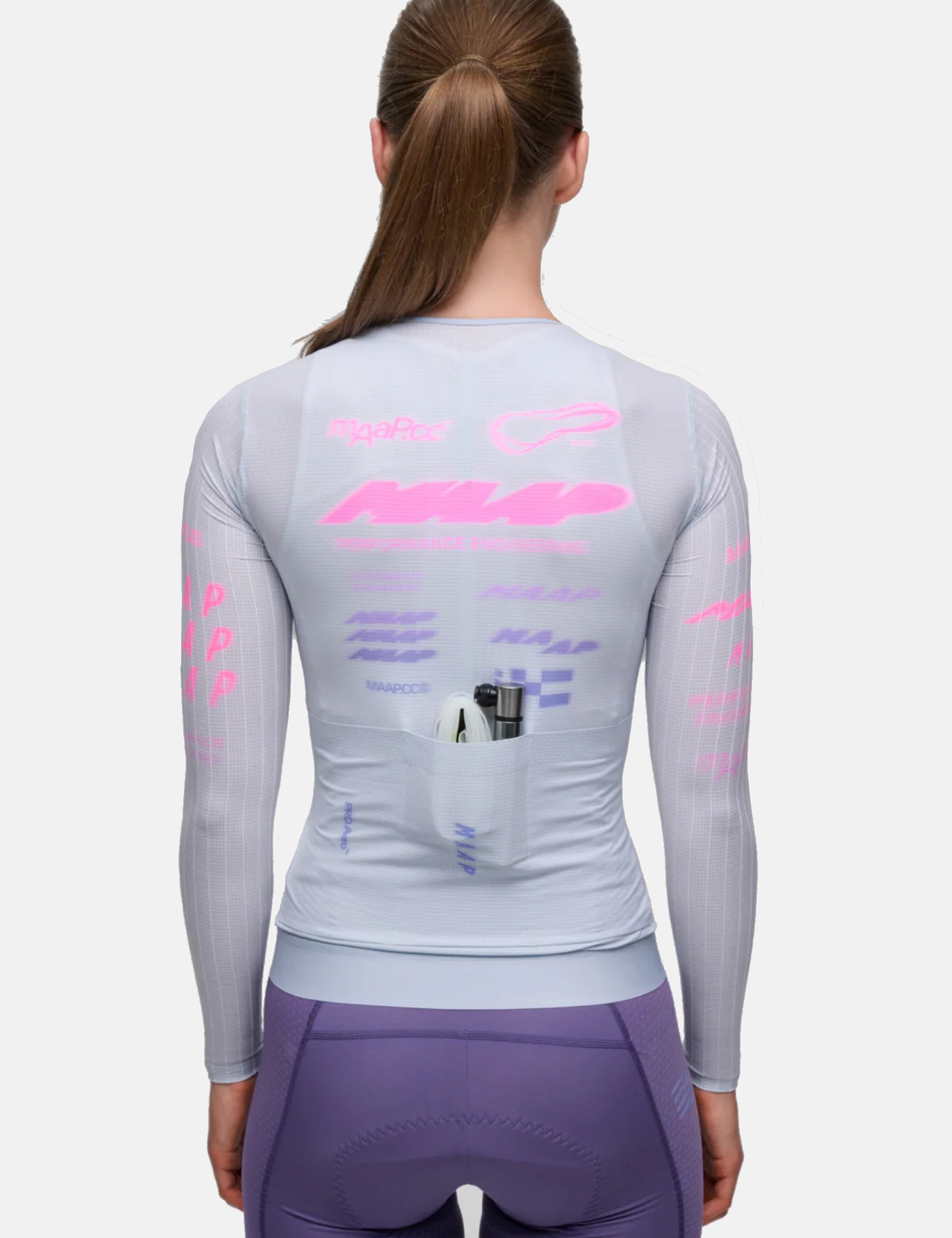 MAAP Womens Beta Pro Aero LS Jersey - Xenon Purple