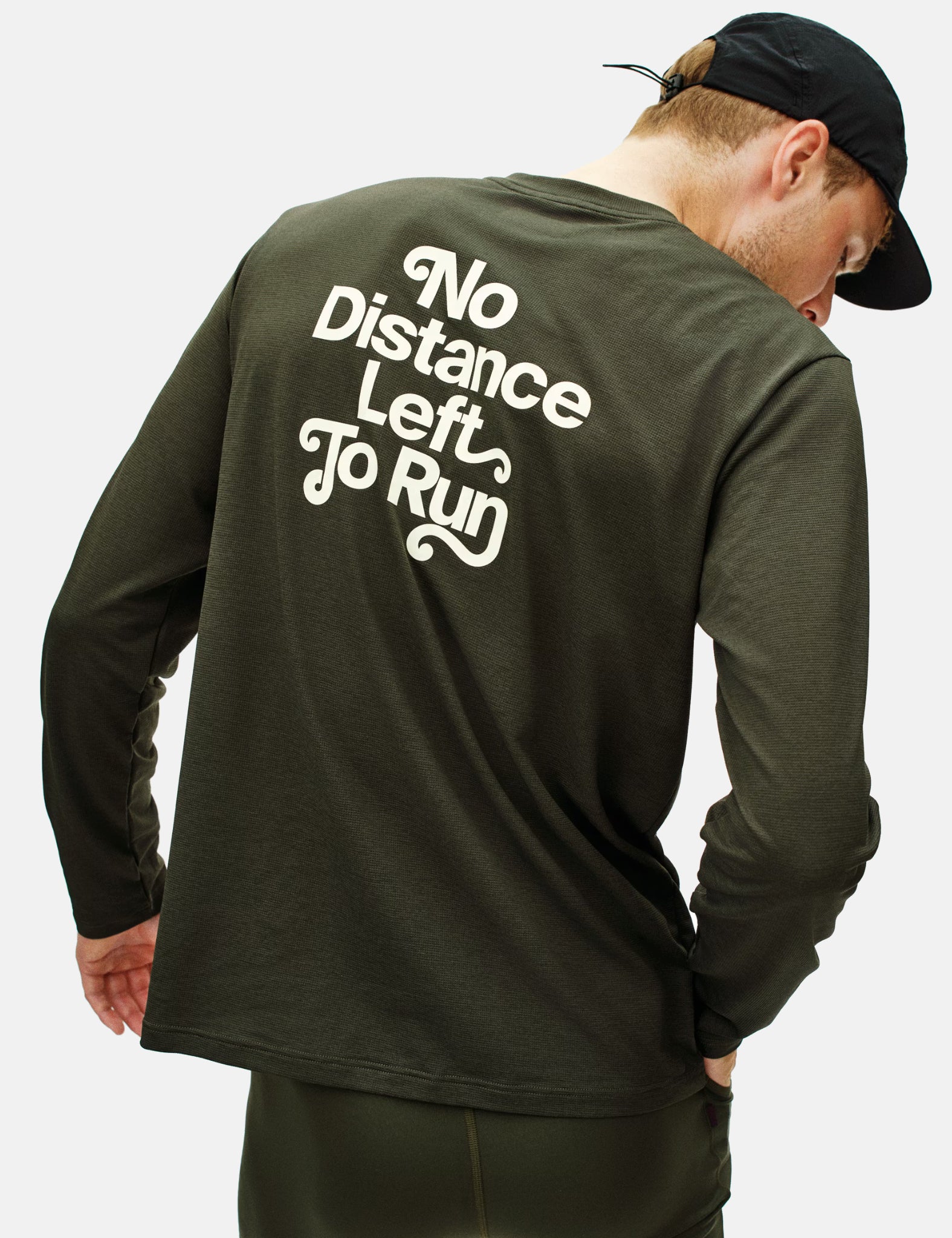 Pas Normal Studios Balance Long Sleeve T-Shirt - Dark Olive Green