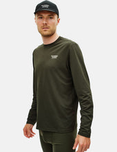 Pas Normal Studios Balance Long Sleeve T-Shirt - Dark Olive Green