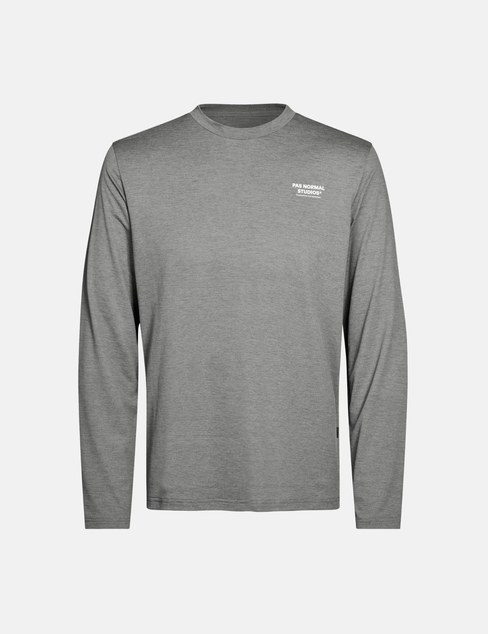 Pas Normal Studios Balance Long Sleeve T-Shirt - Medium Grey