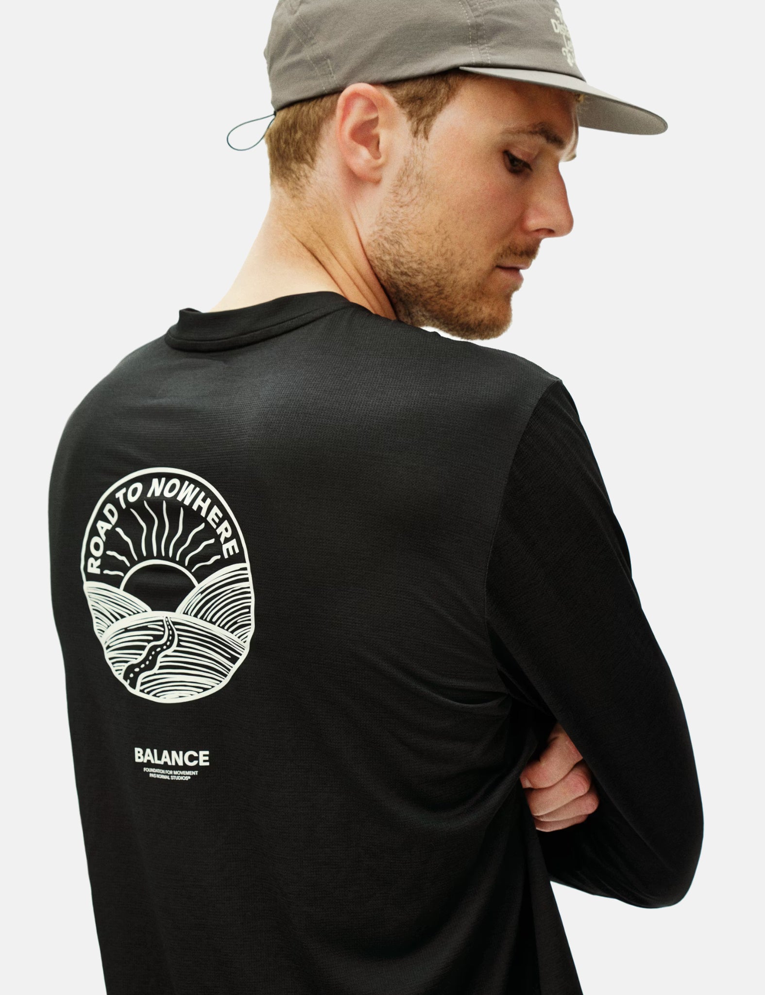 Pas Normal Studios Balance Long Sleeve T-Shirt - Black