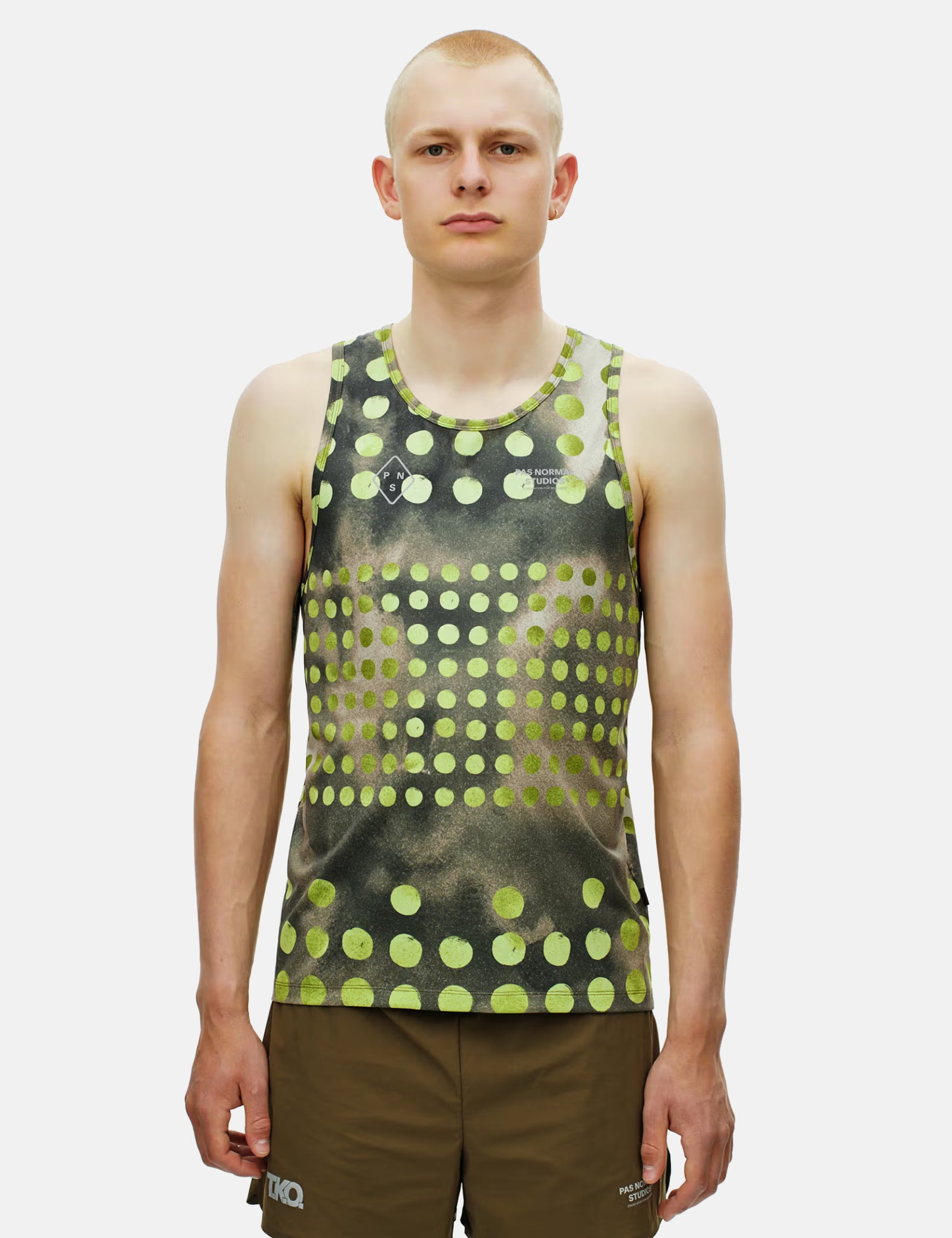 Pas Normal Studios T.K.O. Balance Singlet - T.K.O. Moss Green