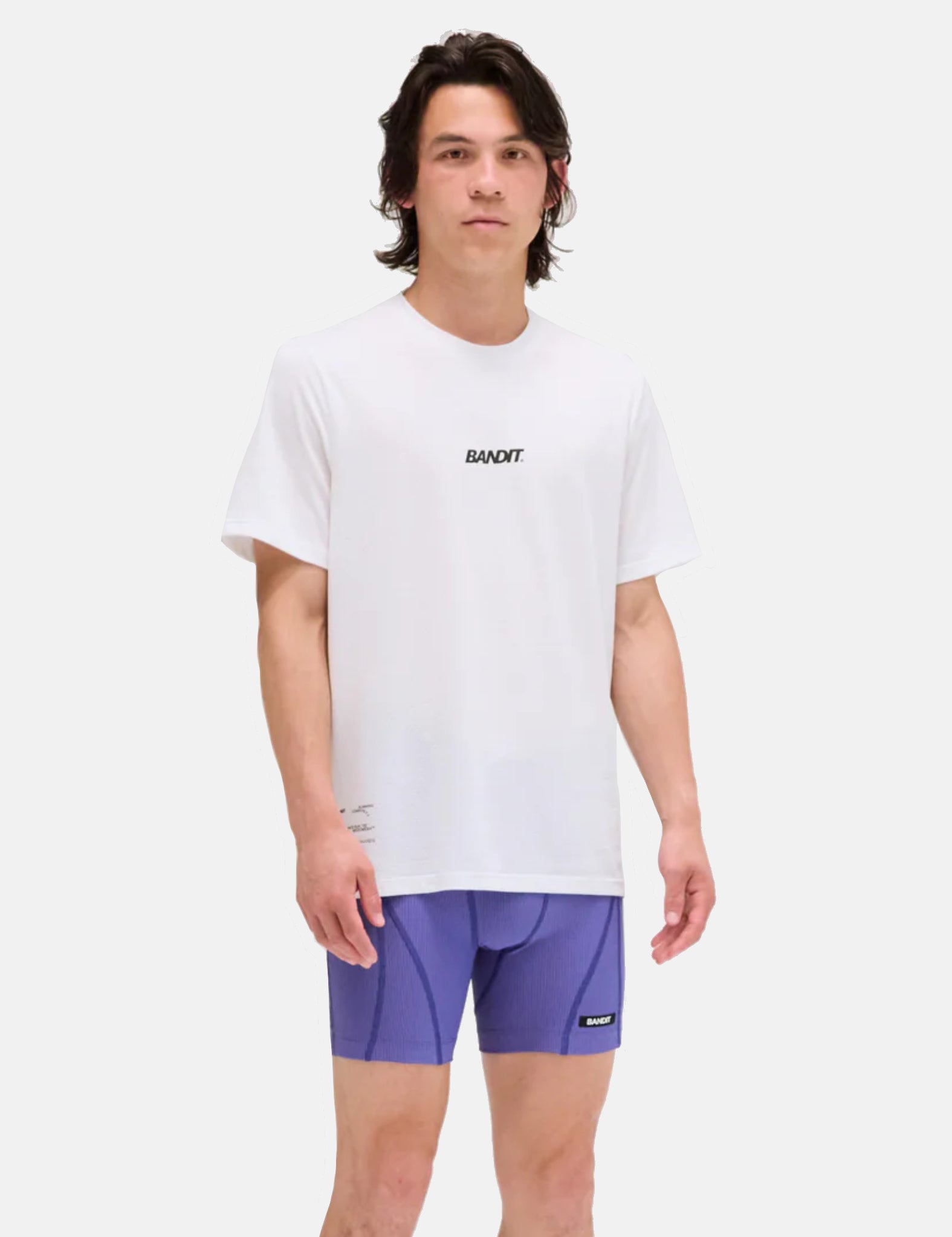 Bandit Men's Micromesh Run T-Shirt - White