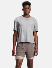 Bandit Men's FrioSoft™ Perforated Box T-Shirt - Concrete Taupe