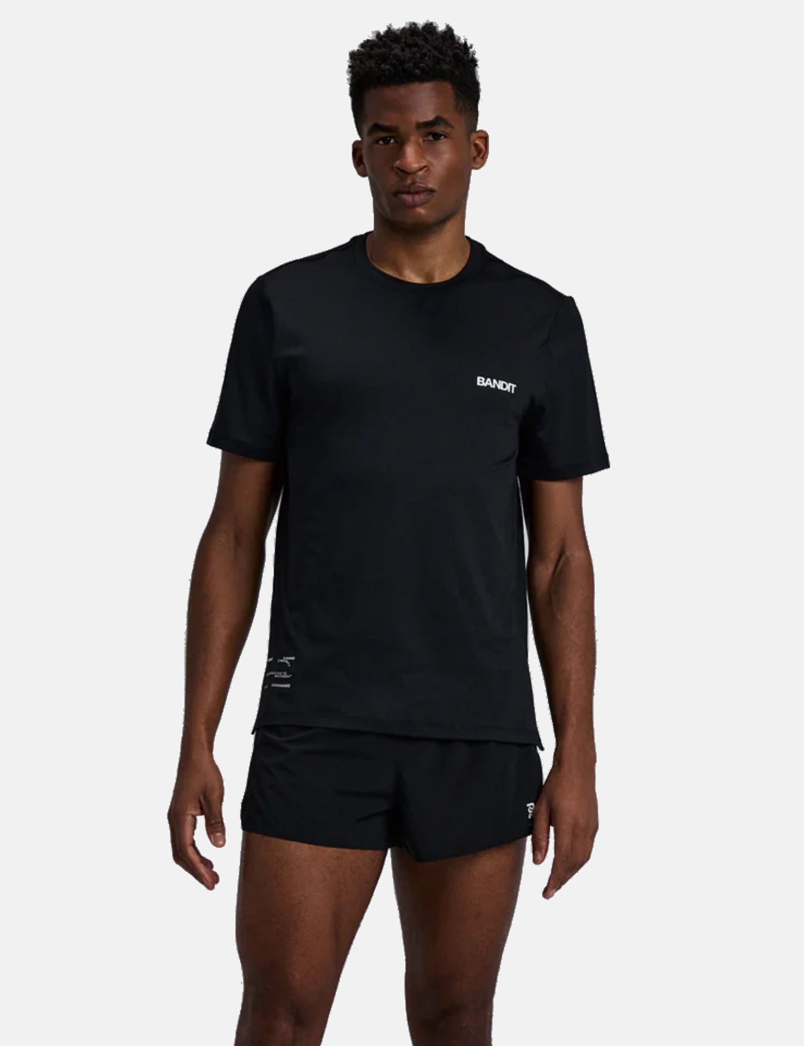 Bandit Men's Micromesh Run T-Shirt - Black