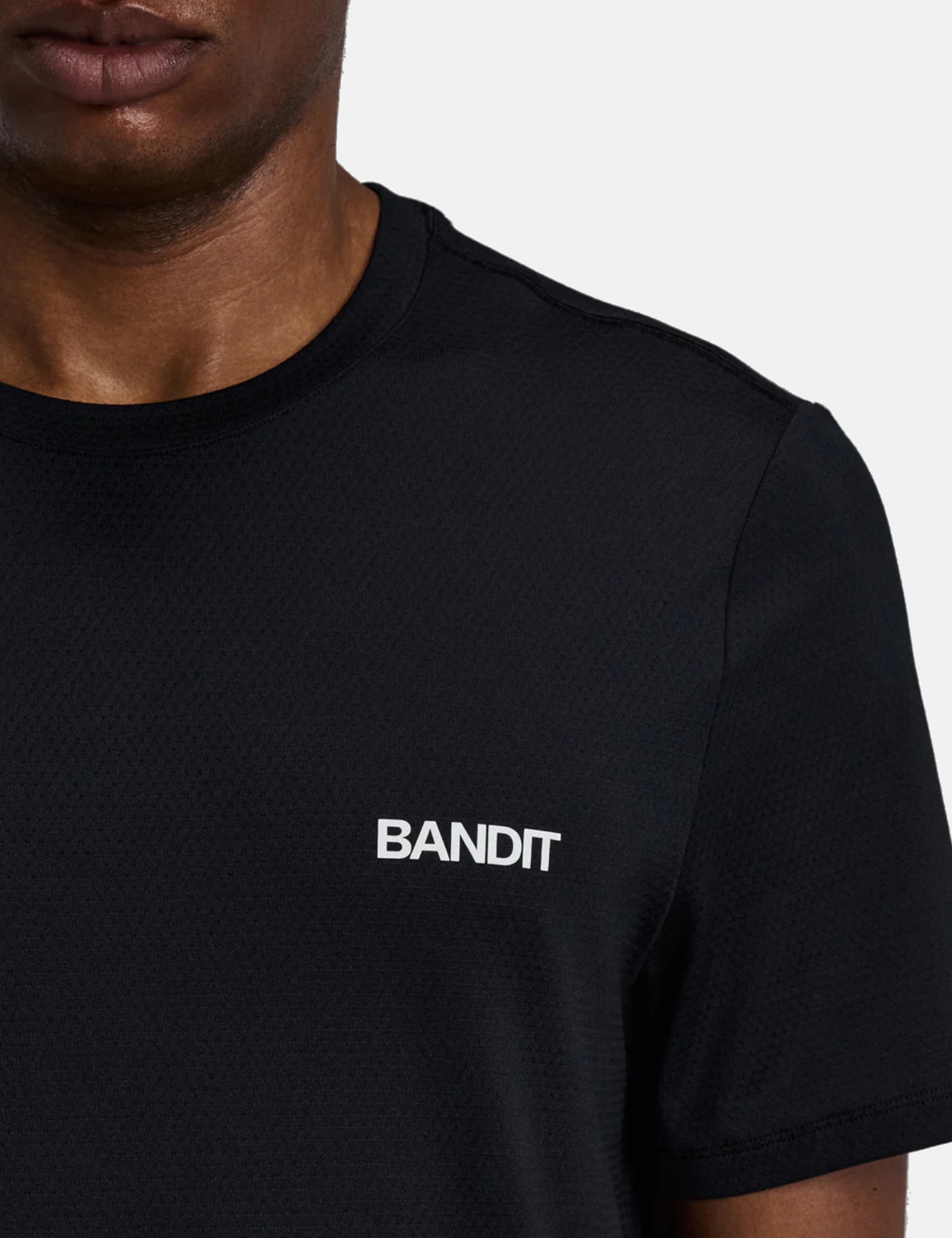 Bandit Men's Micromesh Run T-Shirt - Black