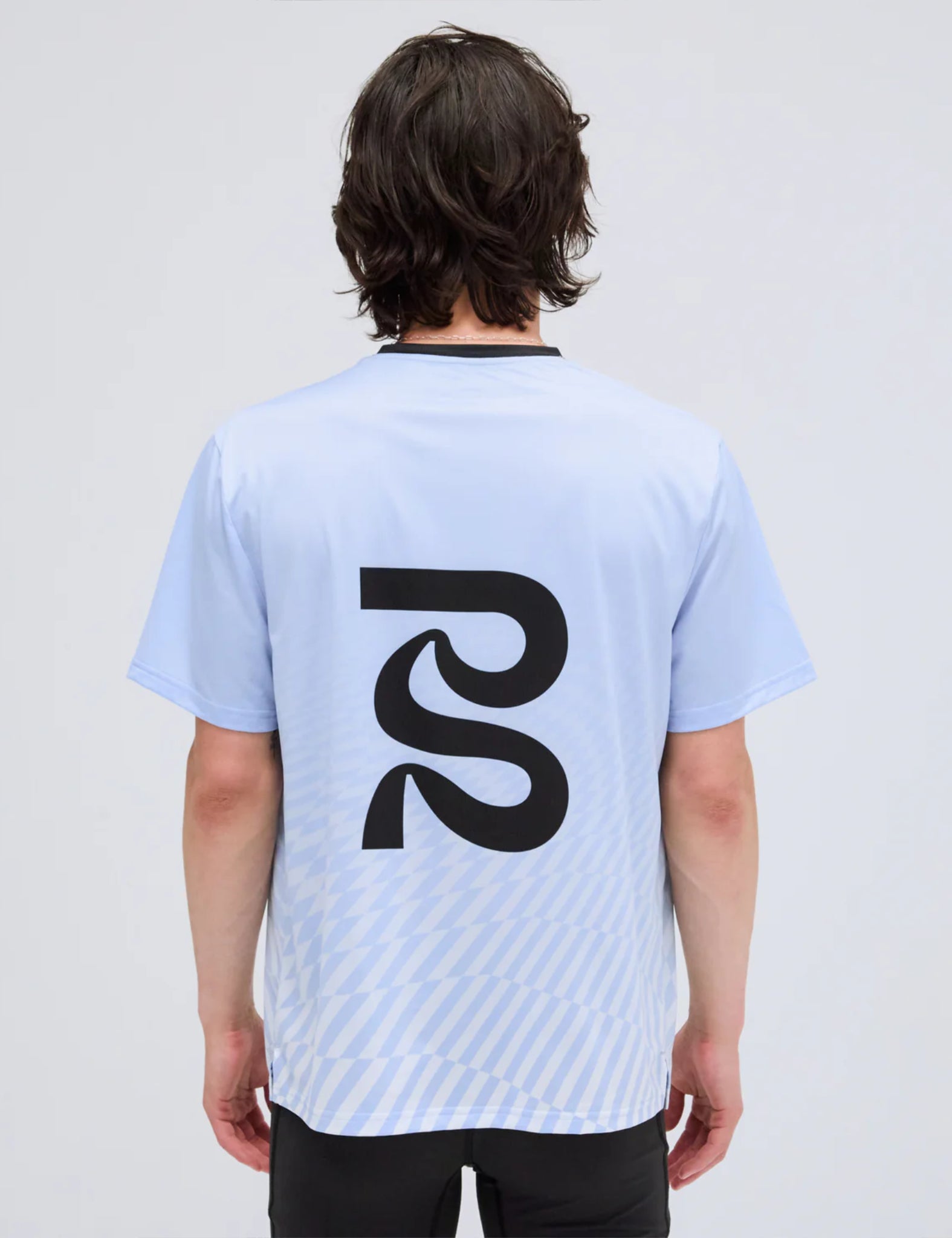 Bandit Drift Mosaic Performance T-Shirt - Breeze Blue