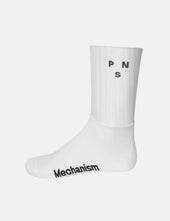 Pas Normal Studios Mechanism Aero Socks - White