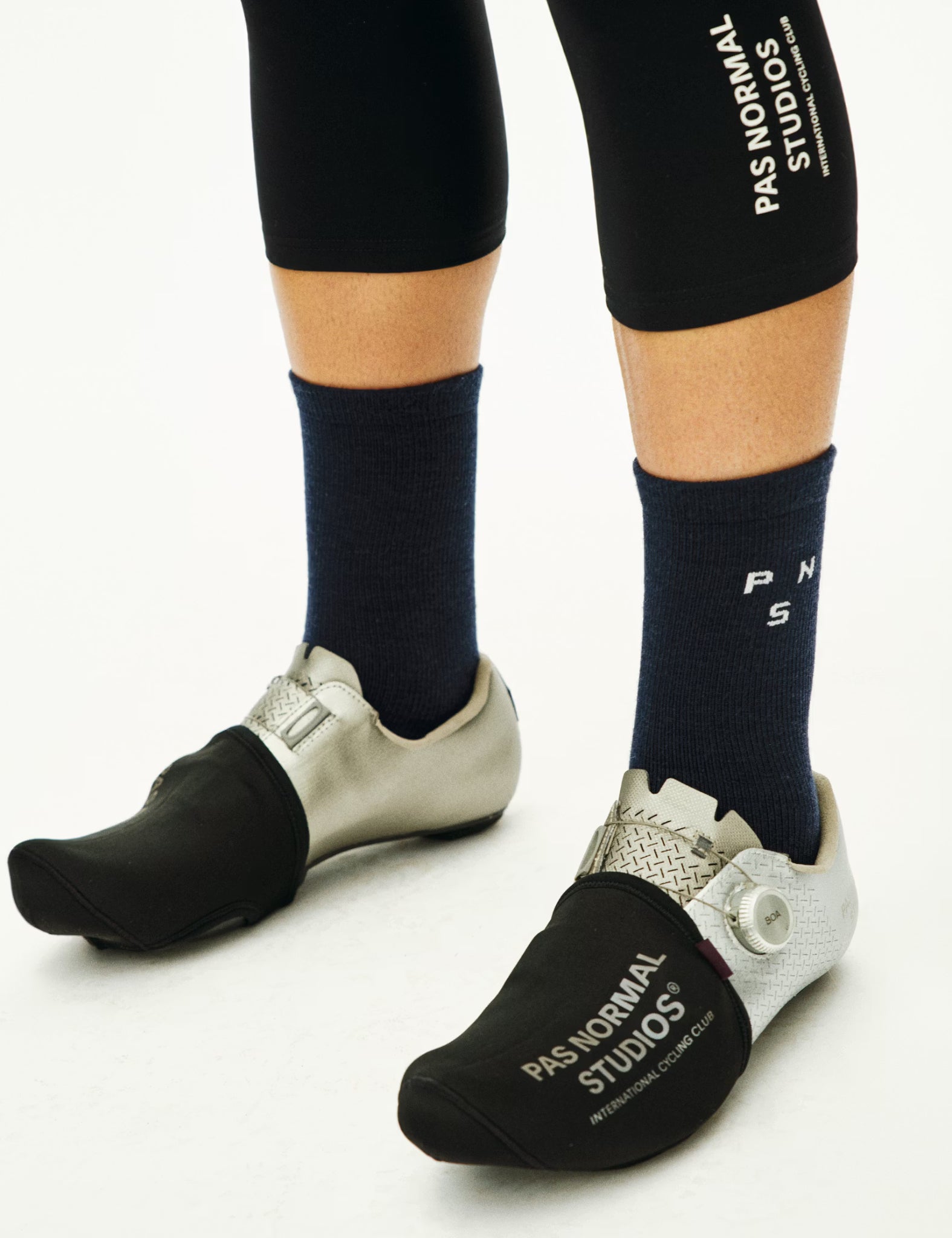 Pas Normal Studios Thermal Wool Socks - Navy Blue