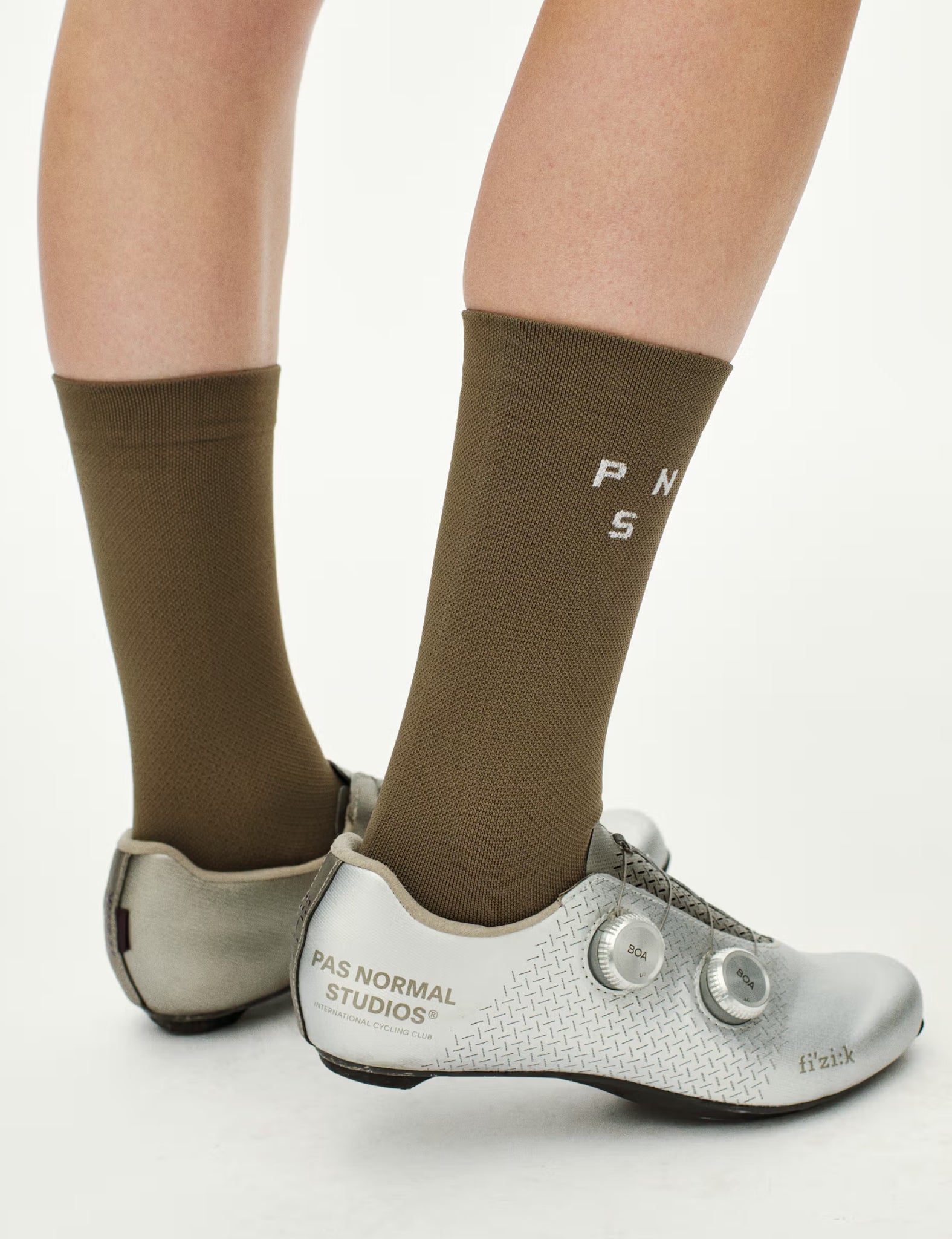 Pas Normal Studios Race Socks - Earth Brown