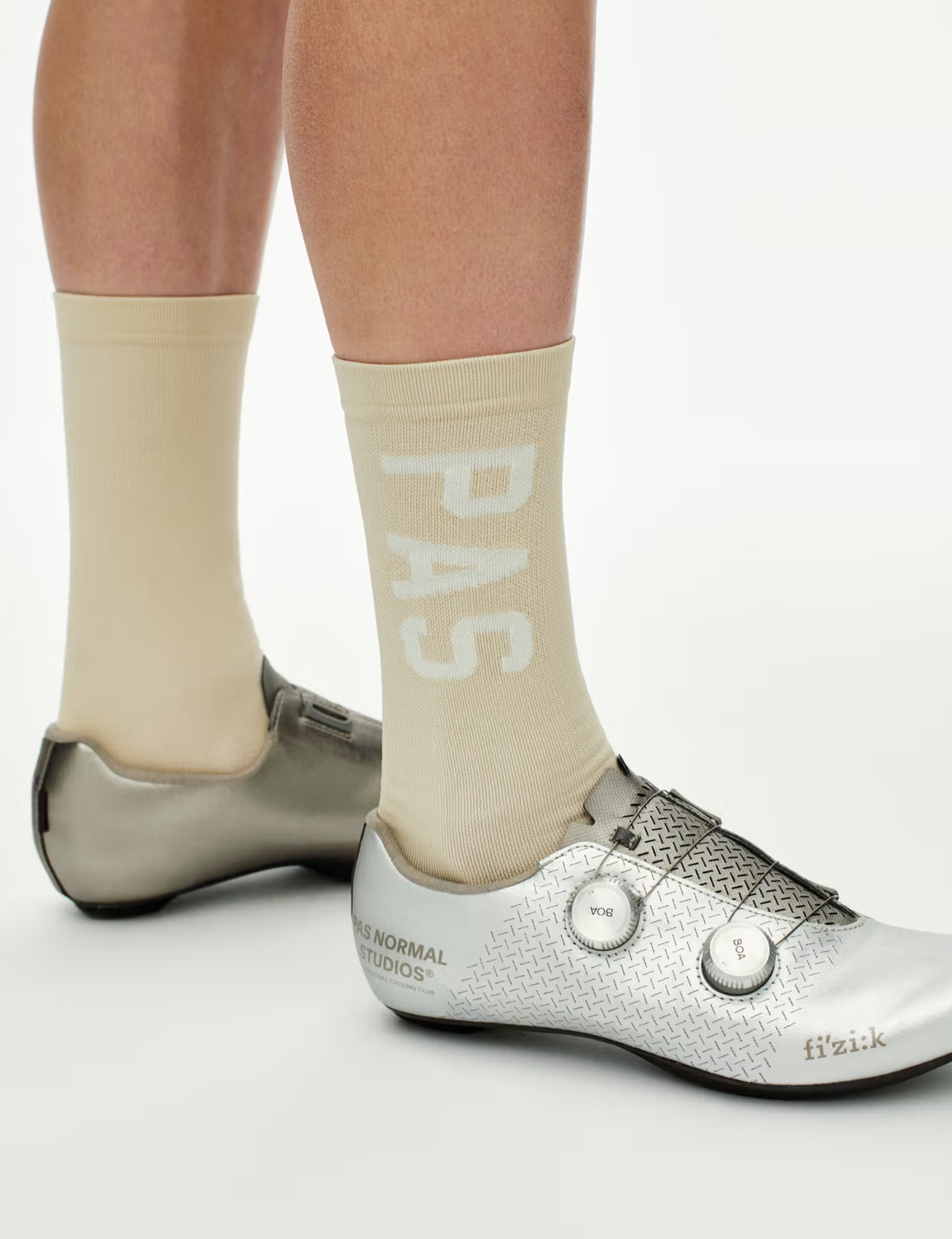 Pas Normal Studios PAS Race Socks - Cream