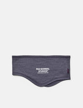 Pas Normal Studios Logo Merino Headband - Steel Grey