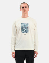 Pas Normal Studios Off-Race Long Sleeve T-Shirt (Cotton Tech) - Off White