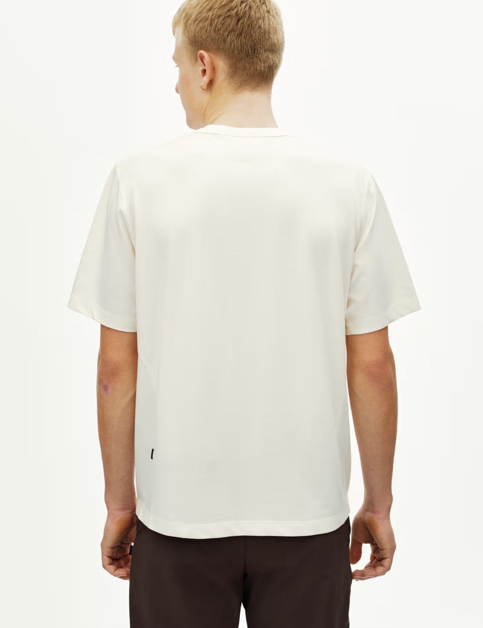 Pas Normal Studios Off-Race Graphic Cotton Tech T-Shirt - Off White