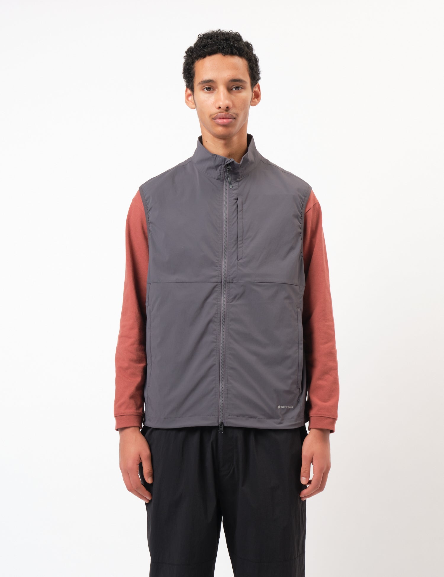 Snow Peak NSD Utility Vest - Charcoal Grey