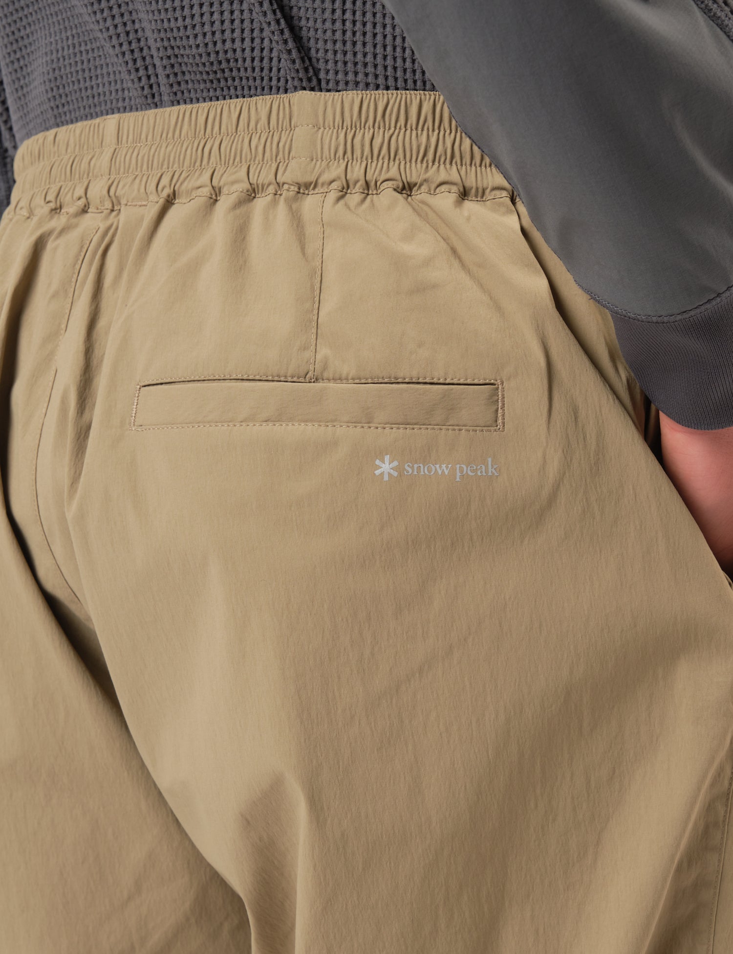 Snow Peak NSD Easy Wide Pants - Greige