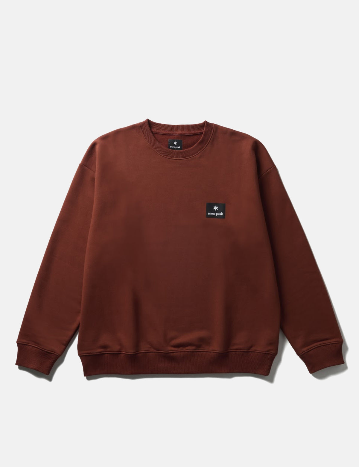 Snow Peak NSD Square Logo Sweatshirt - Light Brown