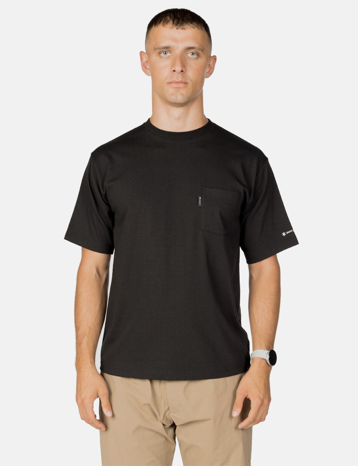Snow Peak NSD Pocket T-Shirt - Black