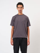 Snow Peak NSD Pocket T-Shirt - Charcoal Grey