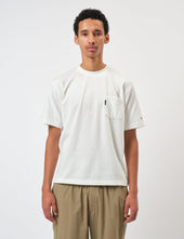 Snow Peak NSD Pocket T-Shirt - Off White