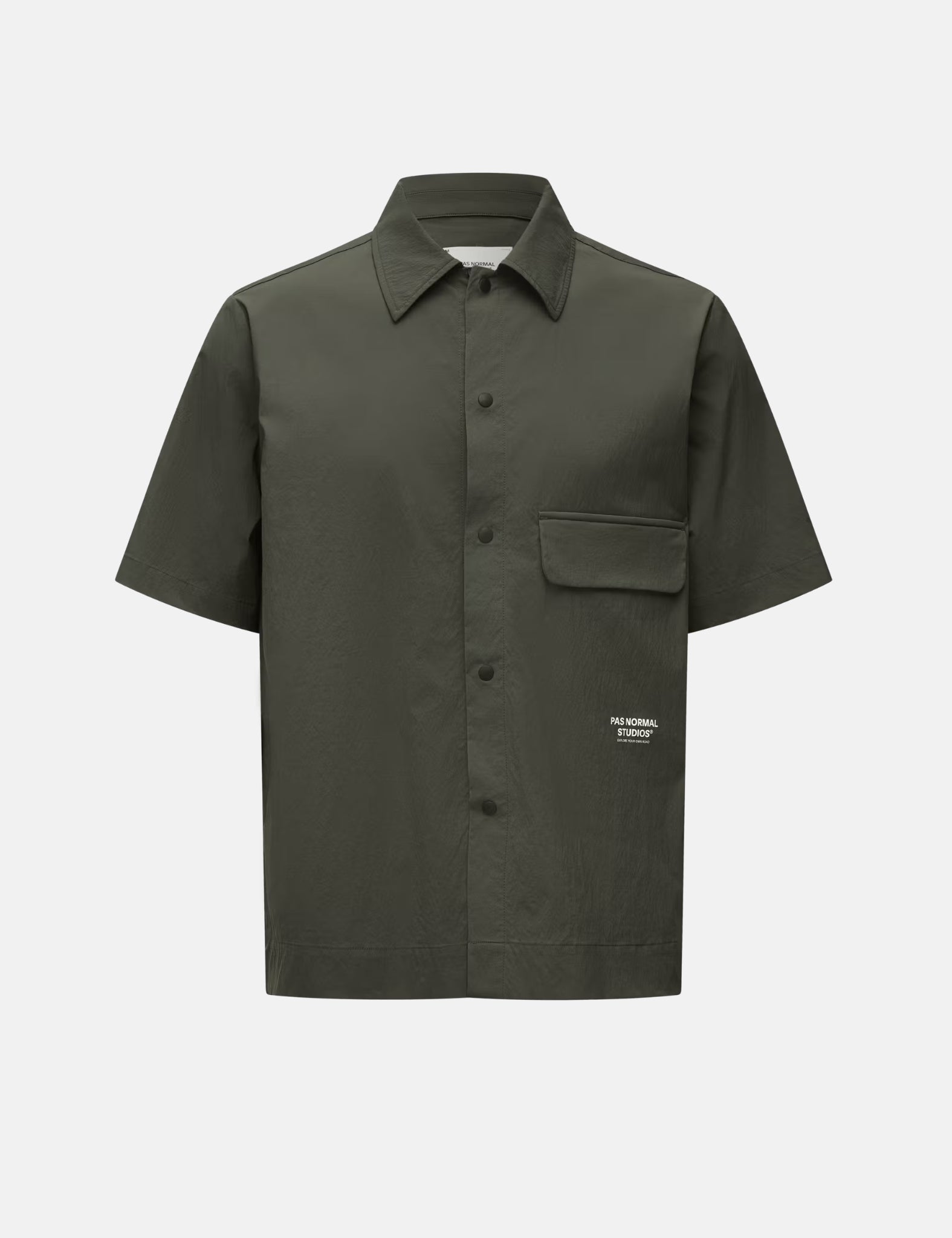 Pas Normal Studios Off-Race Light Tech Shirt - Dark Grey