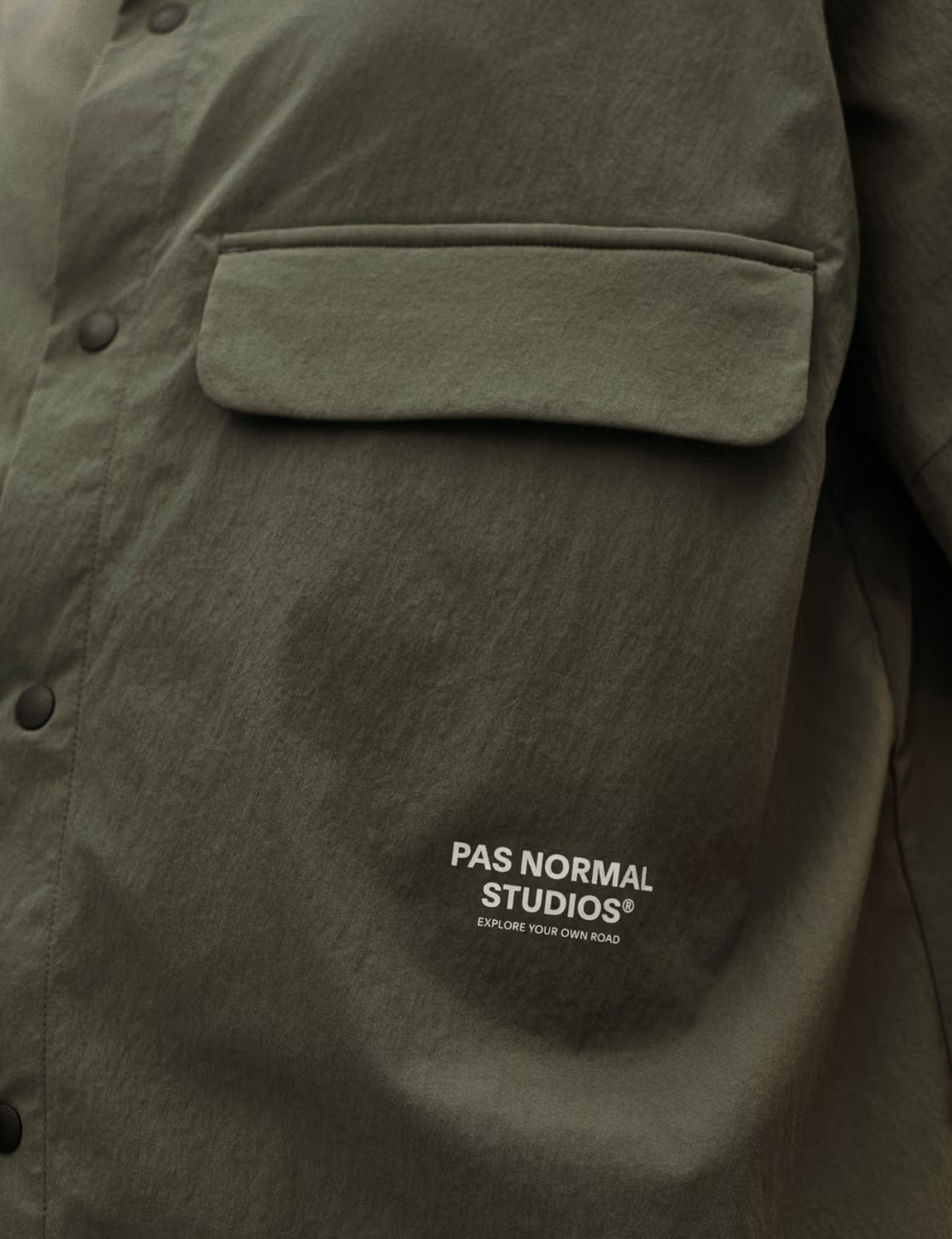 Pas Normal Studios Off-Race Light Tech Shirt - Dark Grey