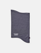 Pas Normal Studios Logo Merino Necktube - Steel Grey