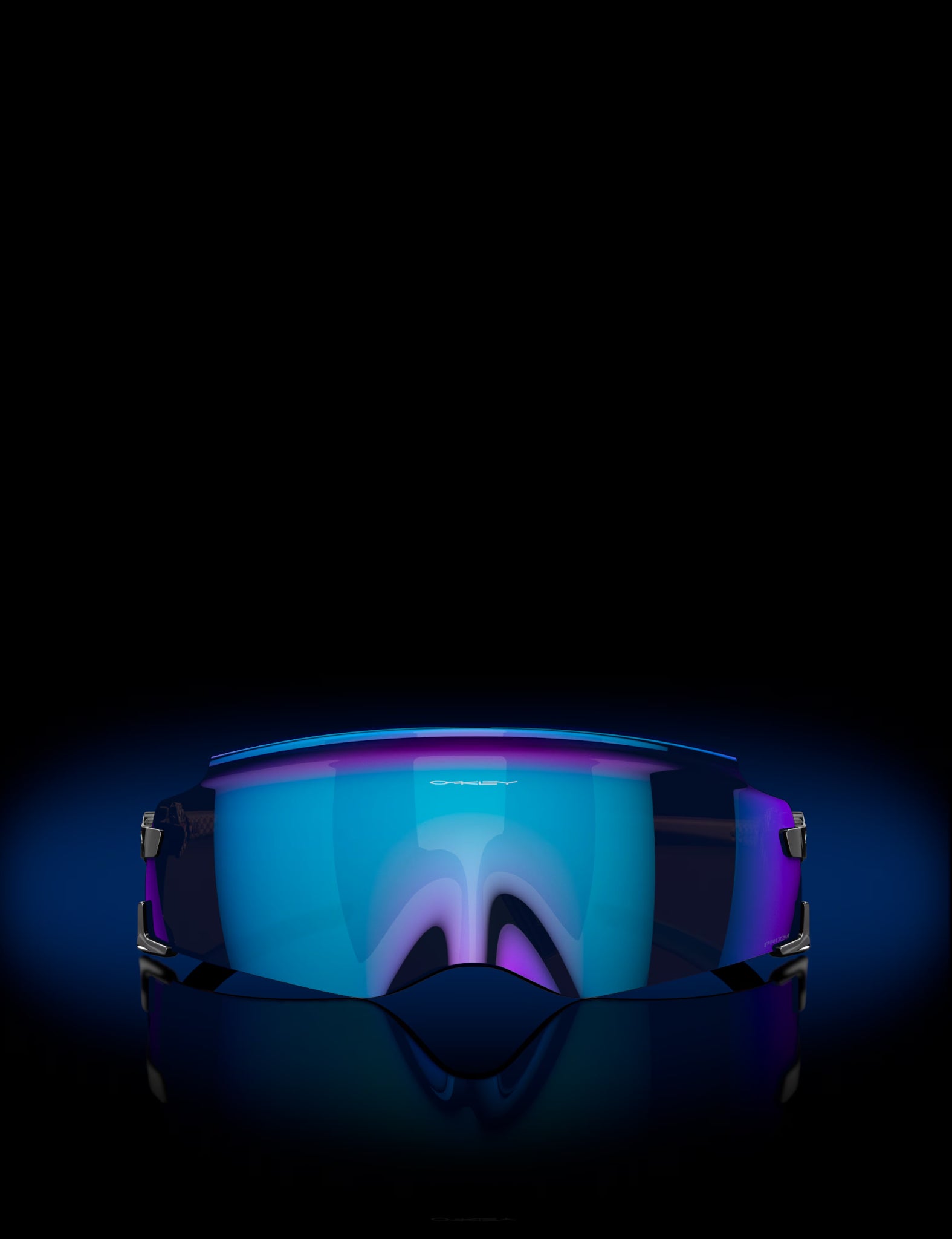 Oakley Oakley Kato Sunglasses - Polished Black/Prizm Sapphire