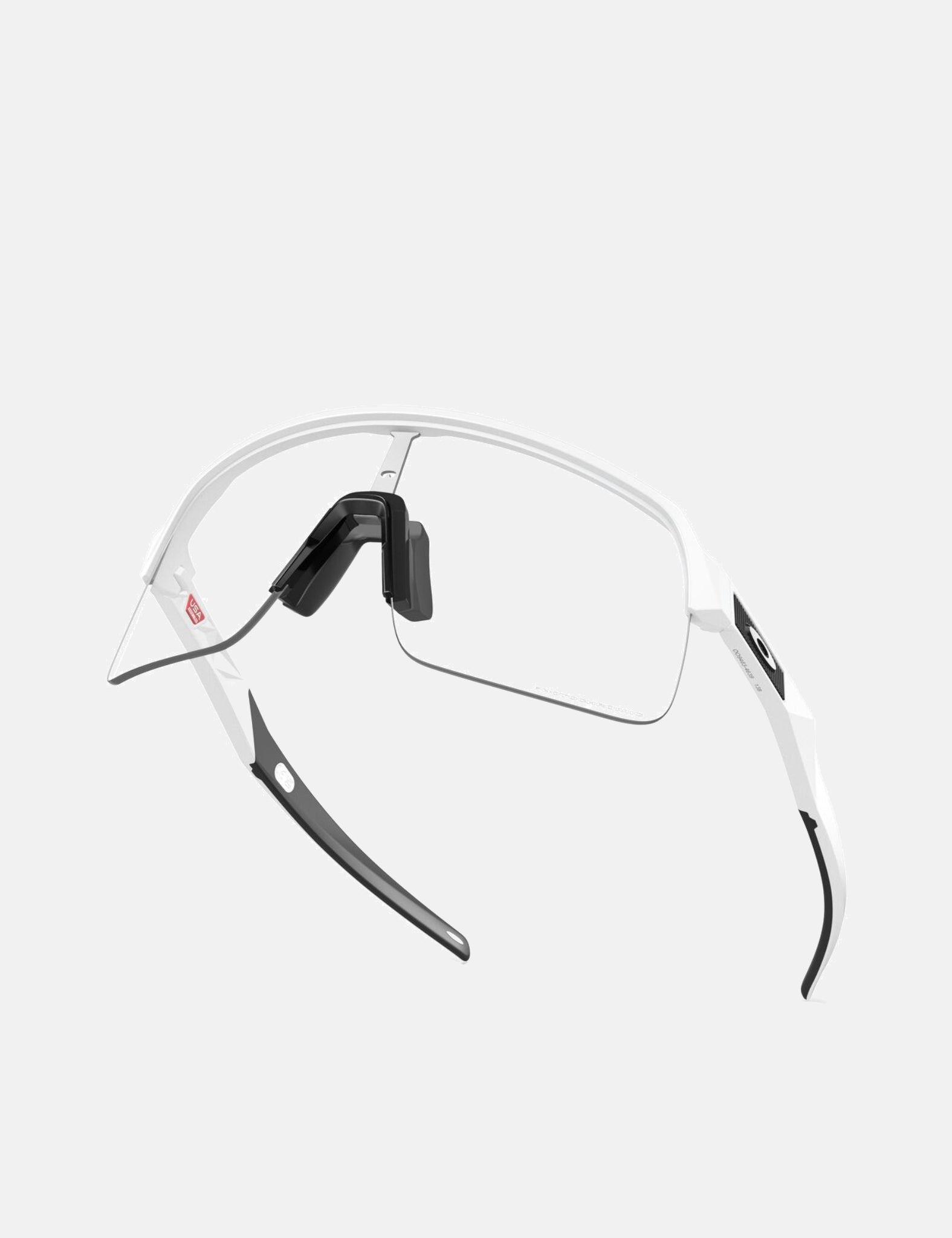 Oakley Sutro Lite Sunglasses - Matte White/Clear Photochromic