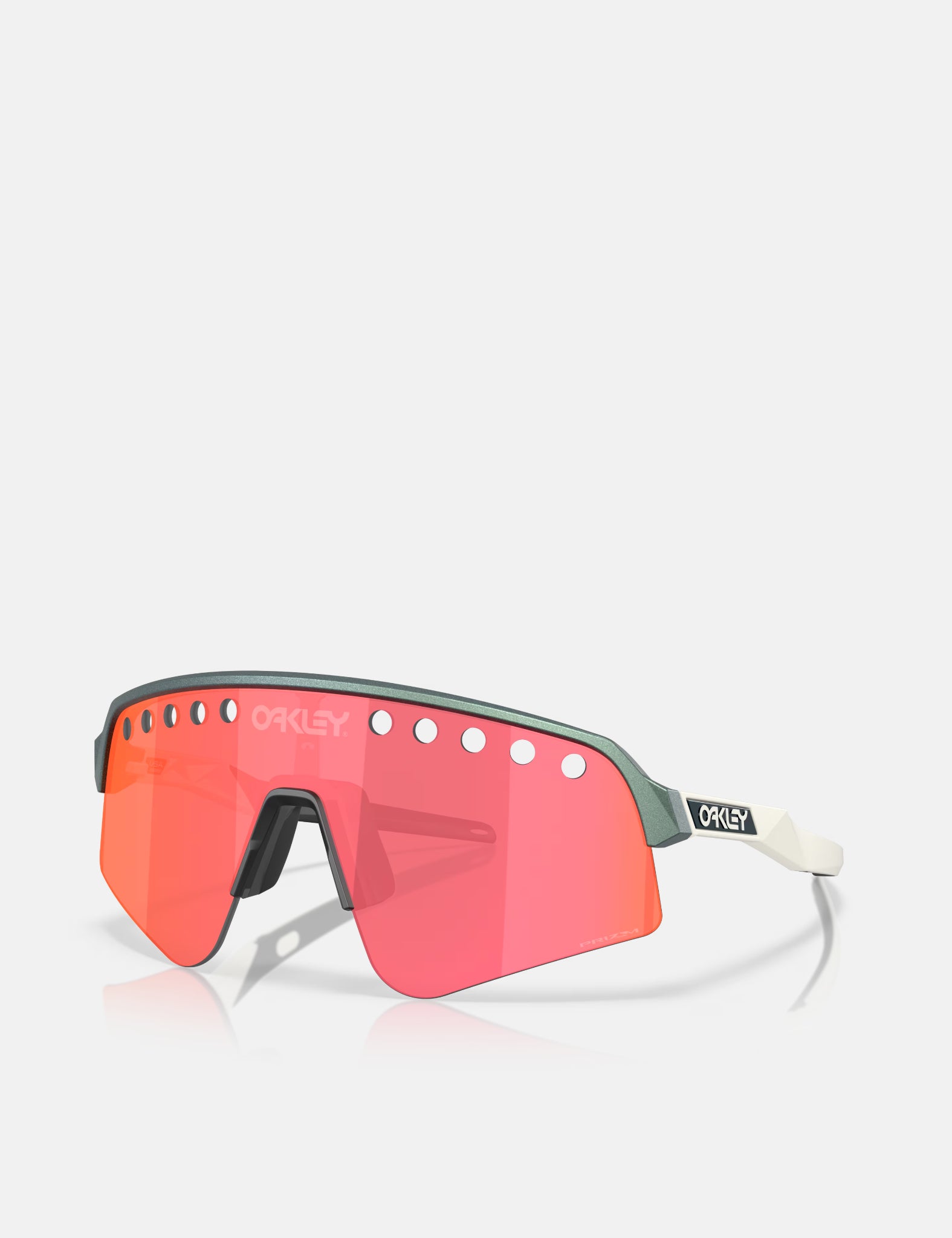 Oakley Sutro Lite Sweep Sunglasses - Matte Silver/Blue/Prizm Trail Torch