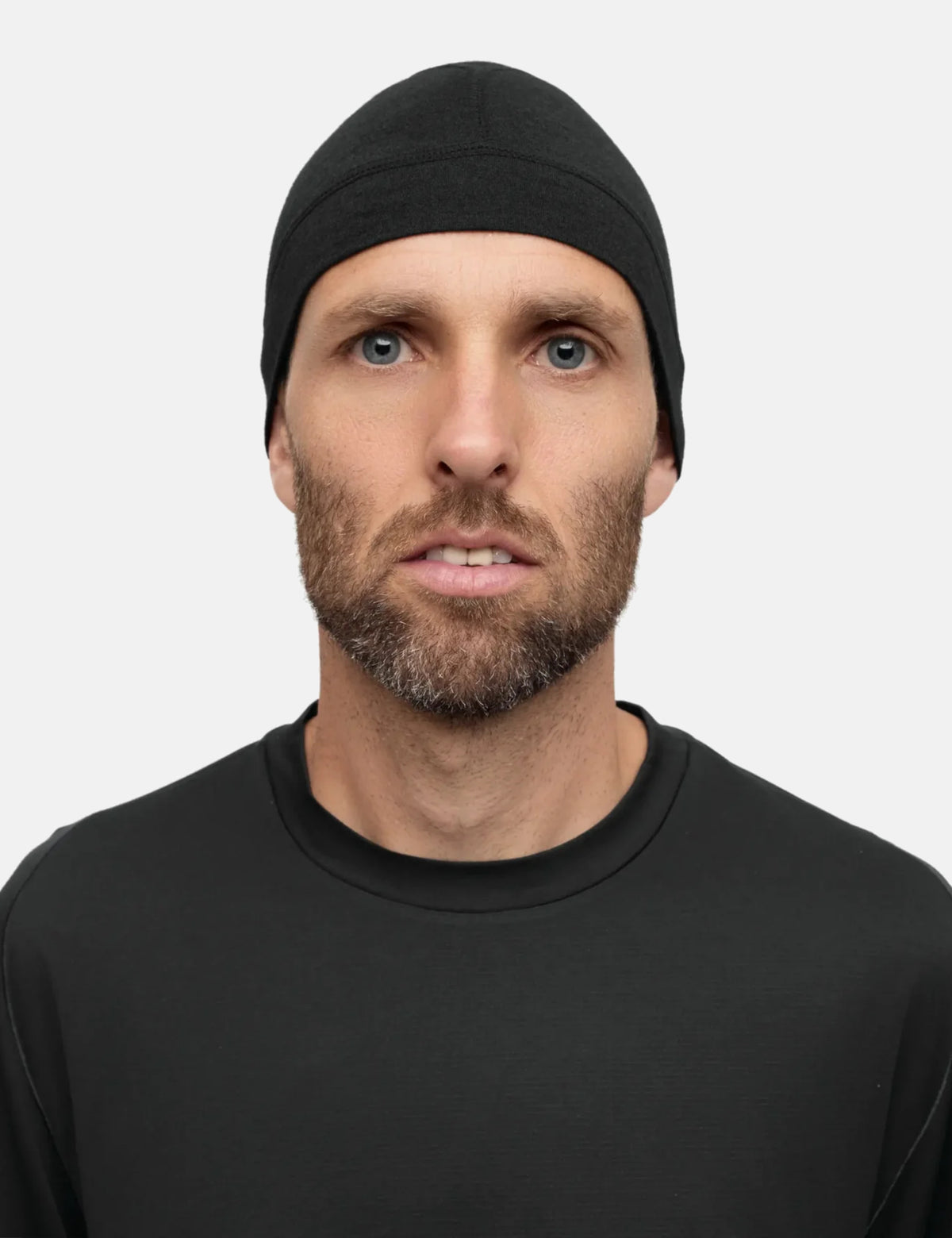 Portal Drift Merino Beanie - Black Beauty