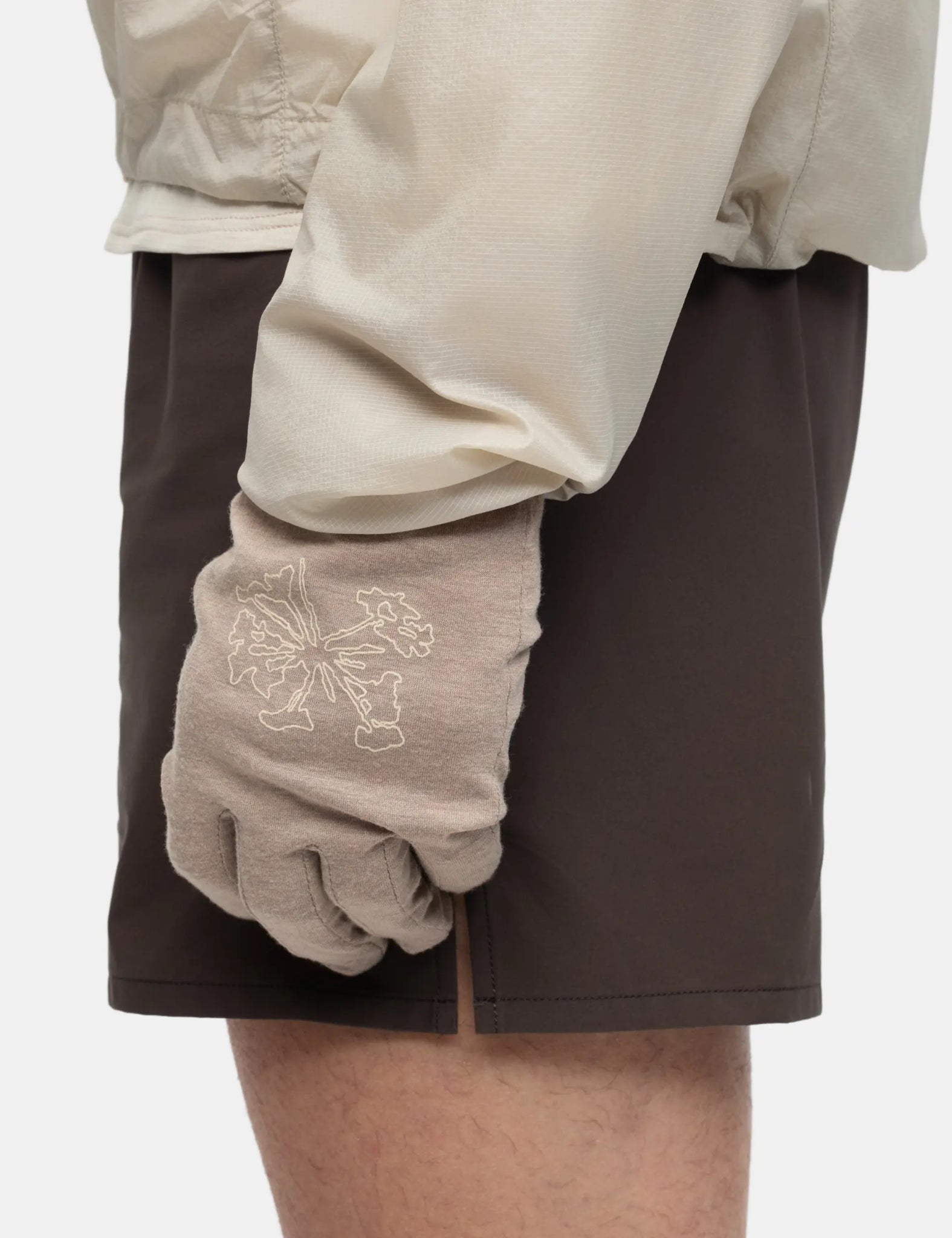 Portal Drift Merino Gloves - Desert Taupe