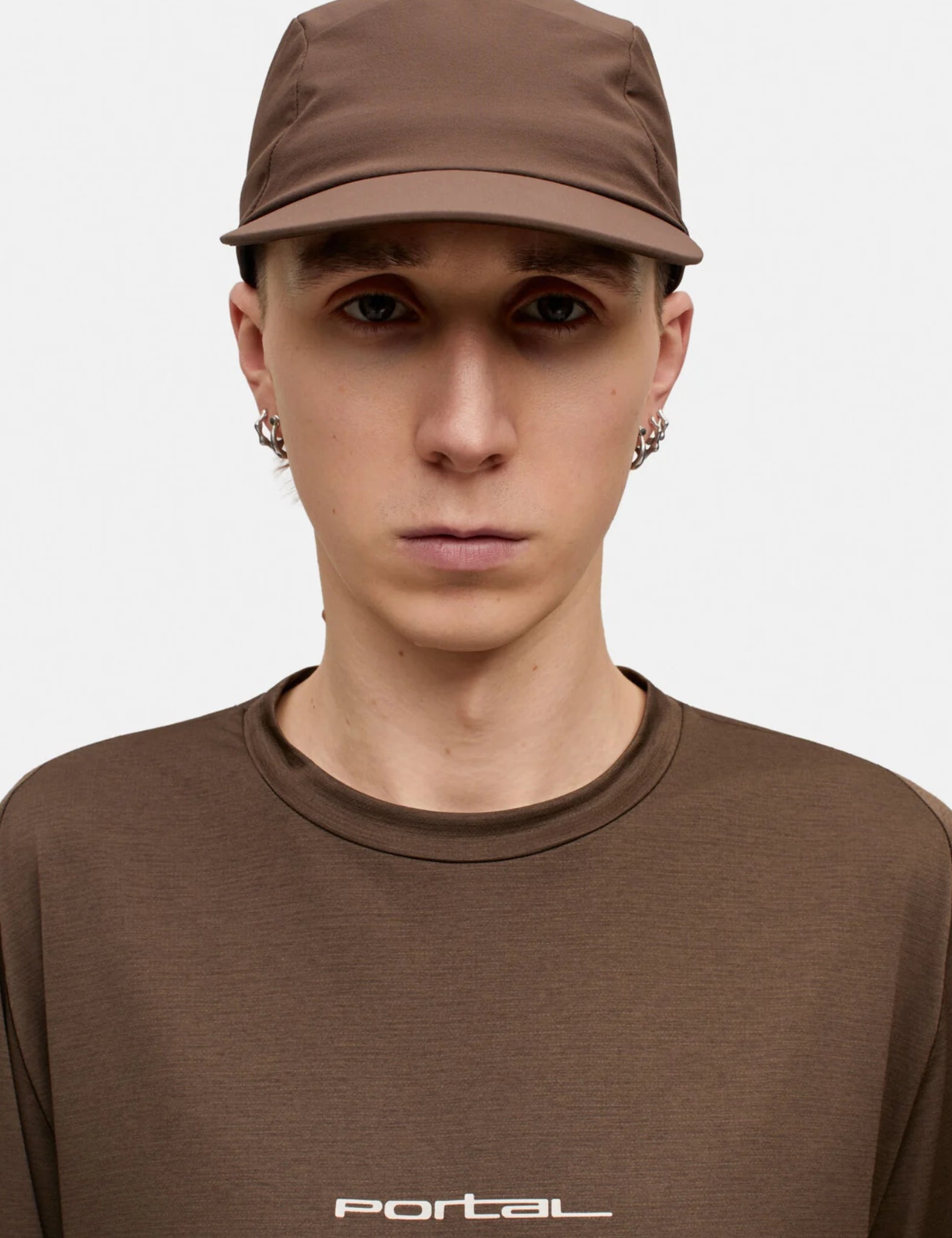 Portal Lateral Peak LS T-Shirt - Slate Black