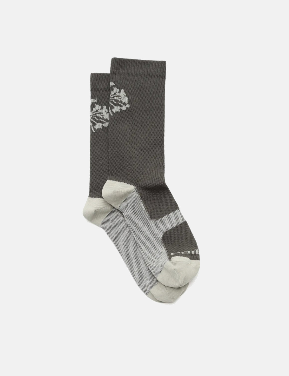 Portal Pattern Active Sock - Beluga Green