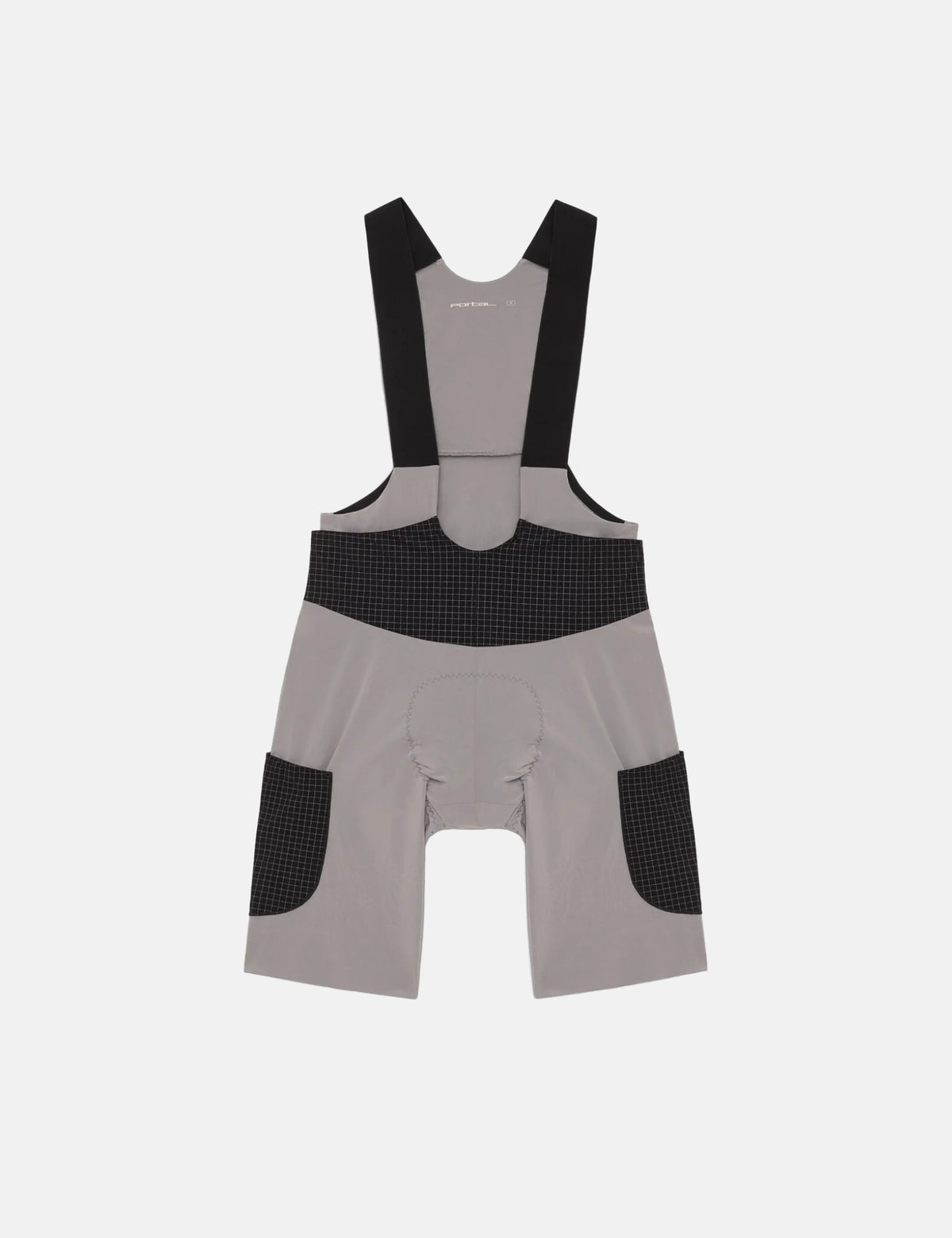 Portal Realm Cargo Bib Shorts - Silent Storm Grey