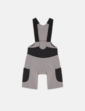 Portal Realm Cargo Bib Shorts - Silent Storm Grey
