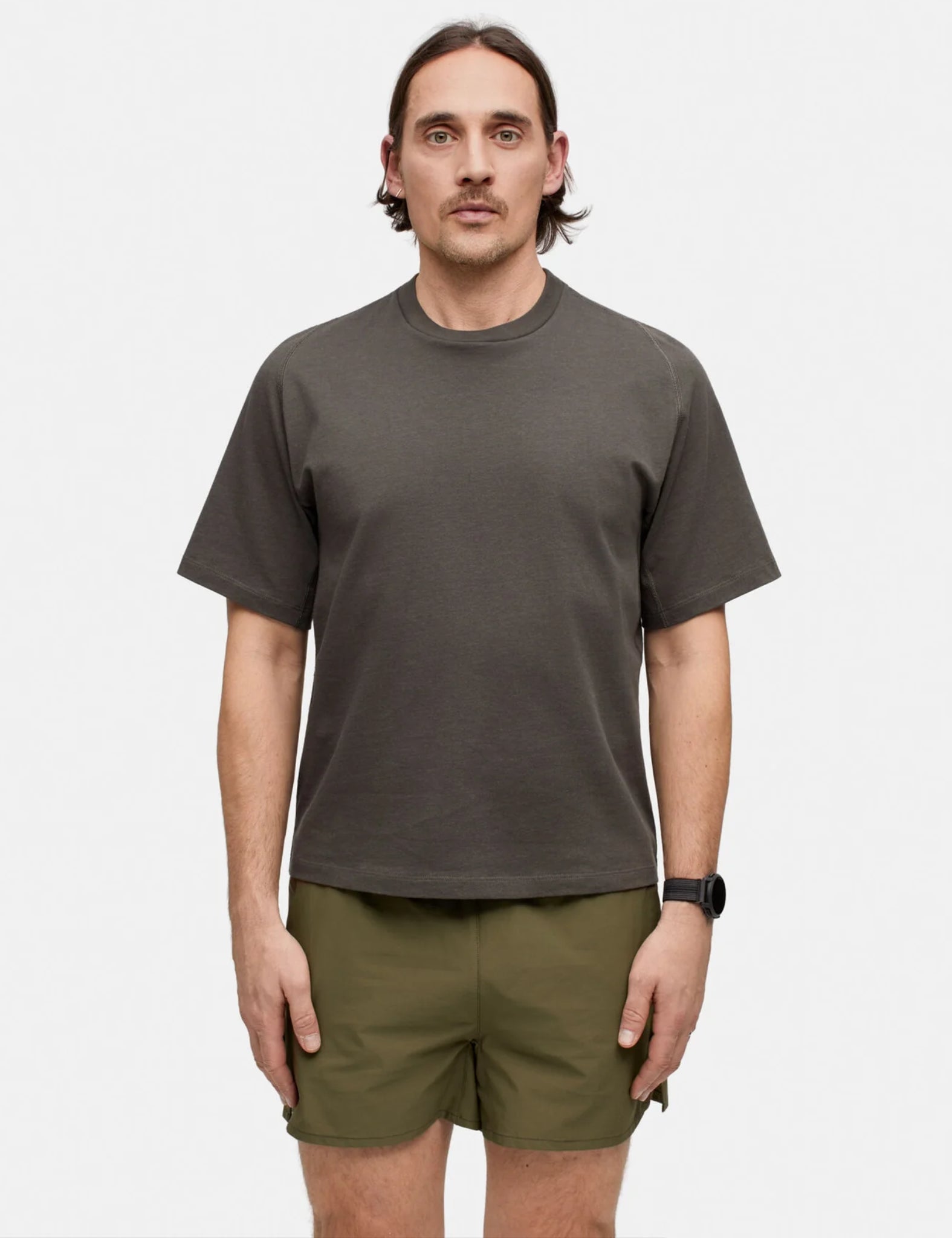 Portal Root Hemp T-Shirt - Beluga Grey