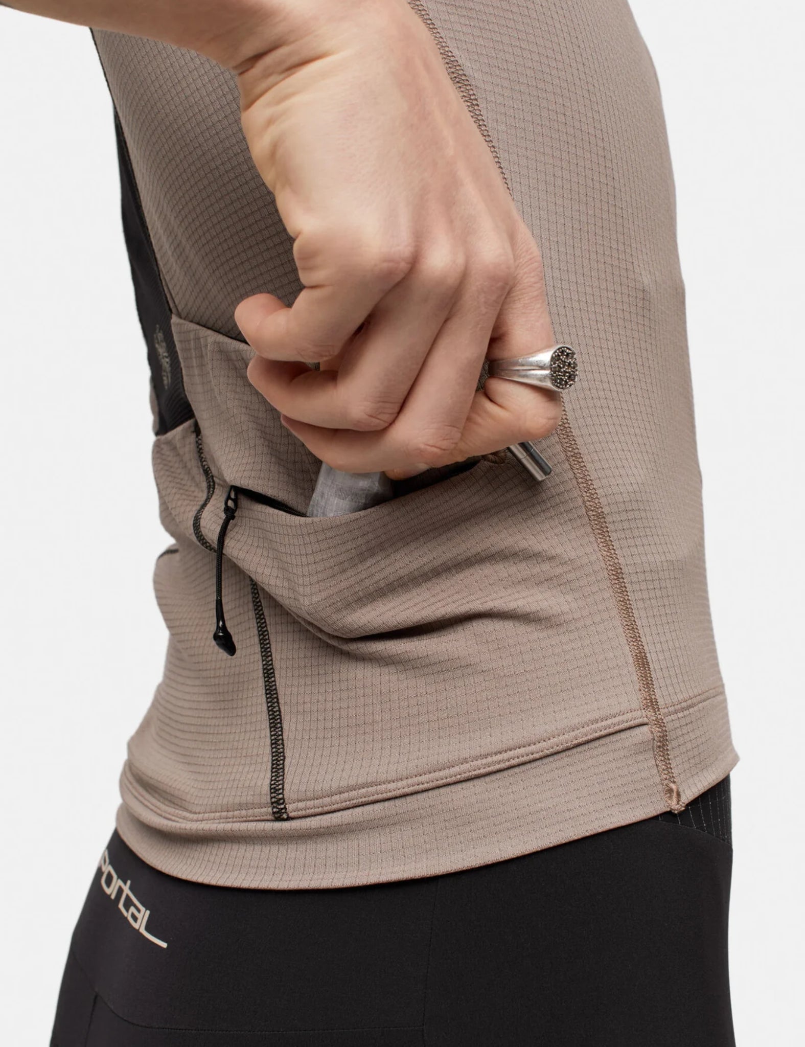 Portal Range Light Cycling Jersey - Desert Taupe