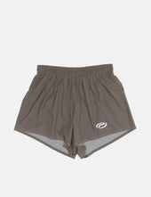 Optimistic Runners Perforated Shorts - Camel
