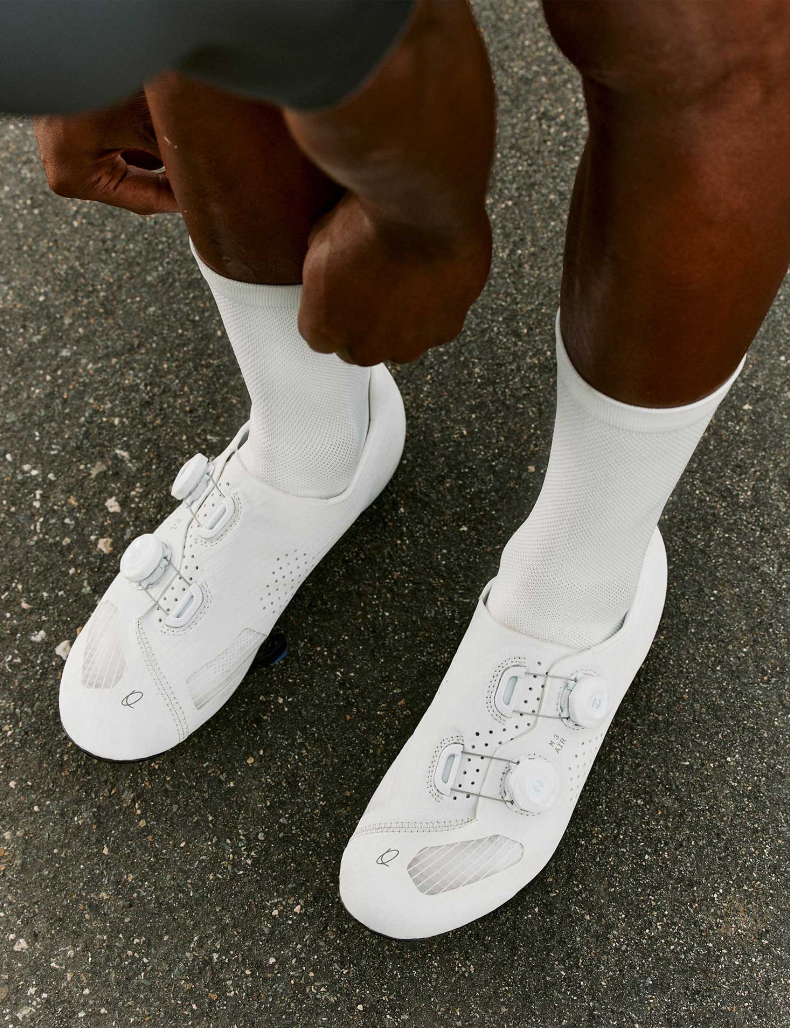 QUOC M3 Air Cycling Shoes - White