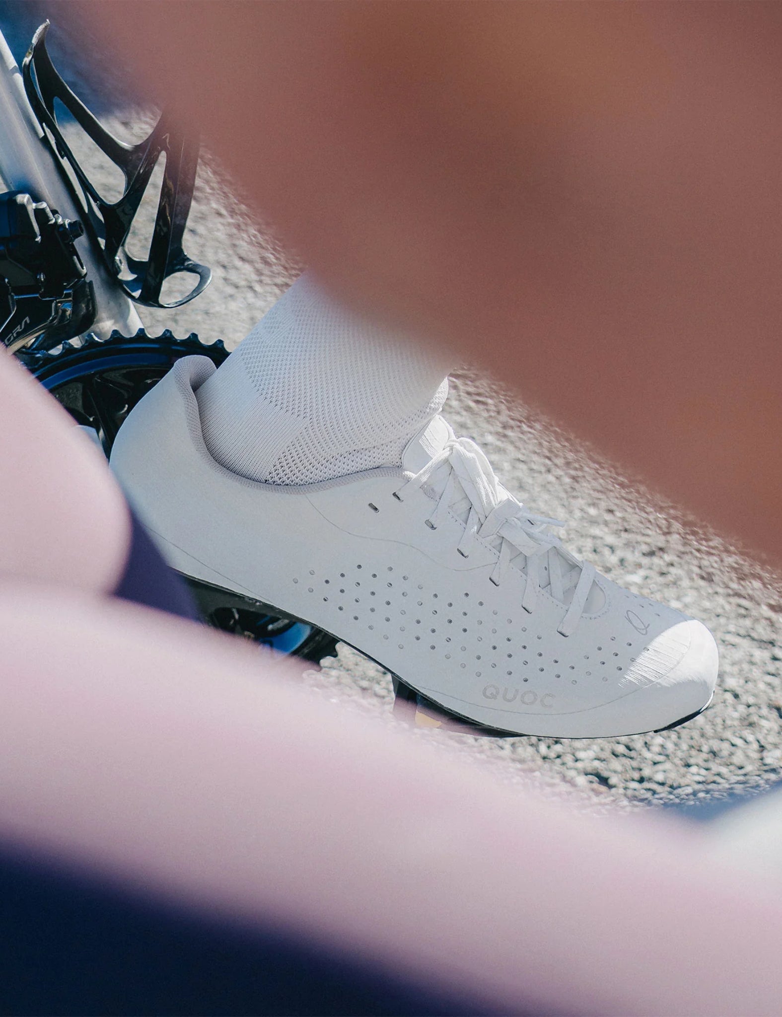 QUOC M Pro Lace Cycling Shoes - White