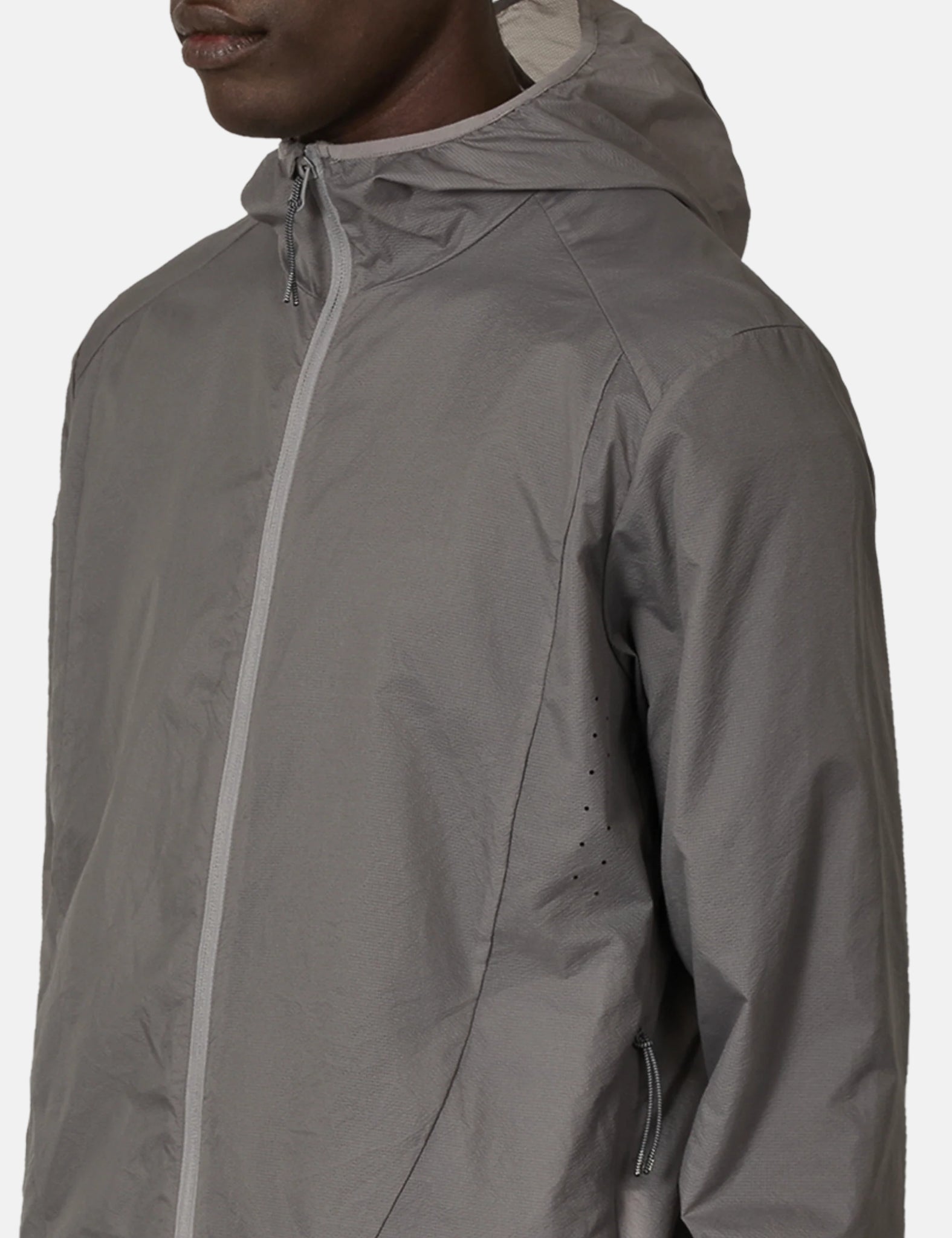 ROA Hue Packable Wind Jacket - Grey | Benchmark