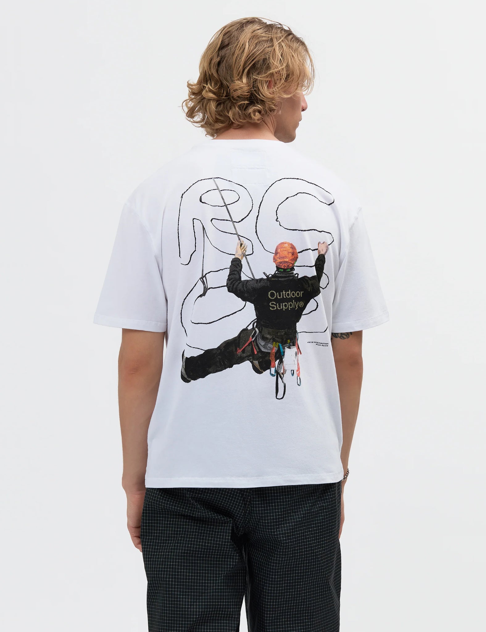 RCOS Climber JR T-Shirt -  White