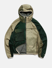 RCOS Fleece Lined Griffith Running Jacket - Green Gradient