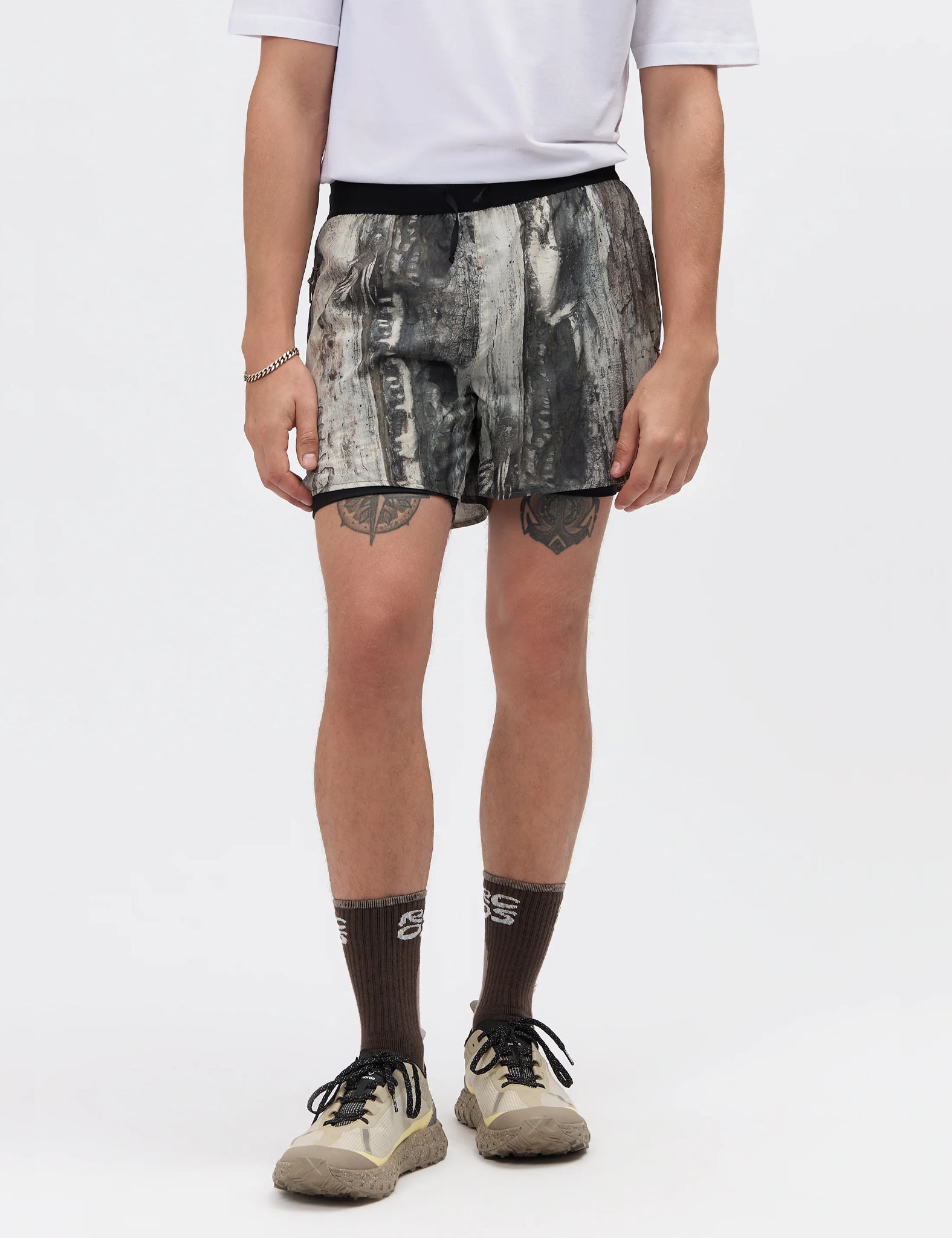 RCOS Griffith Running Shorts -  Tree Bark
