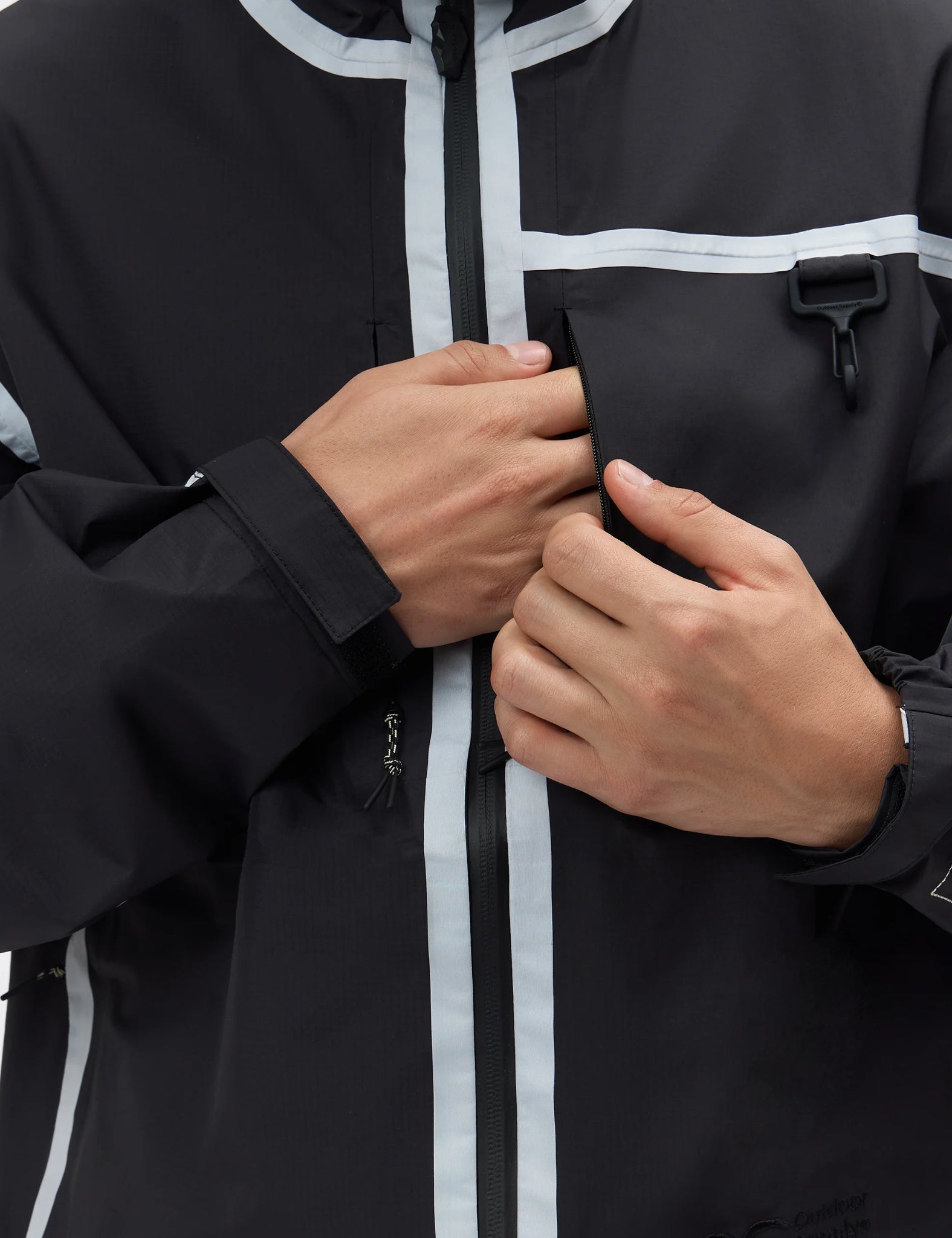 RCOS Sequoia Shell Jacket - Black | Benchmark.