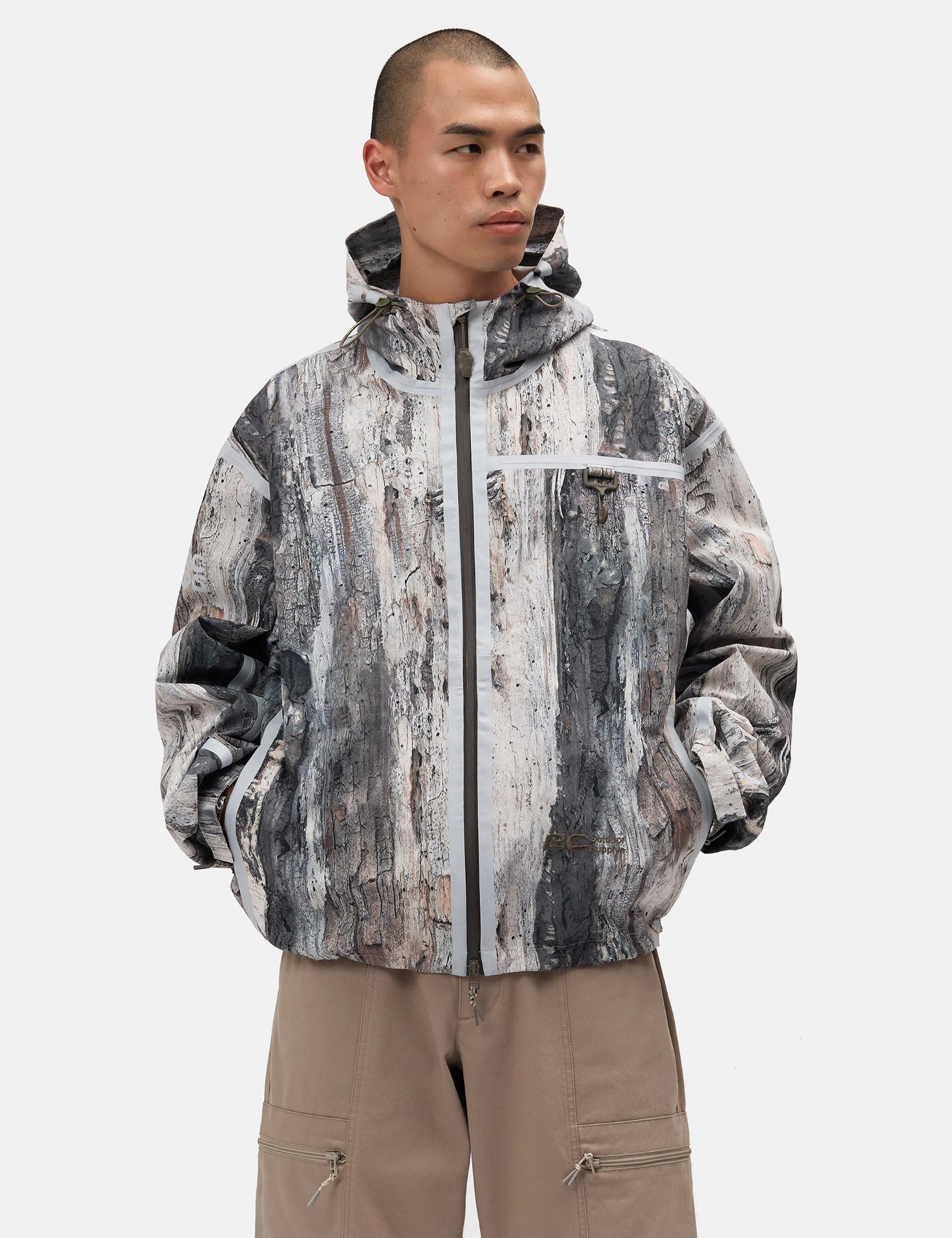 RCOS Sequoia Shell Jacket - Tree Bark | Benchmark.