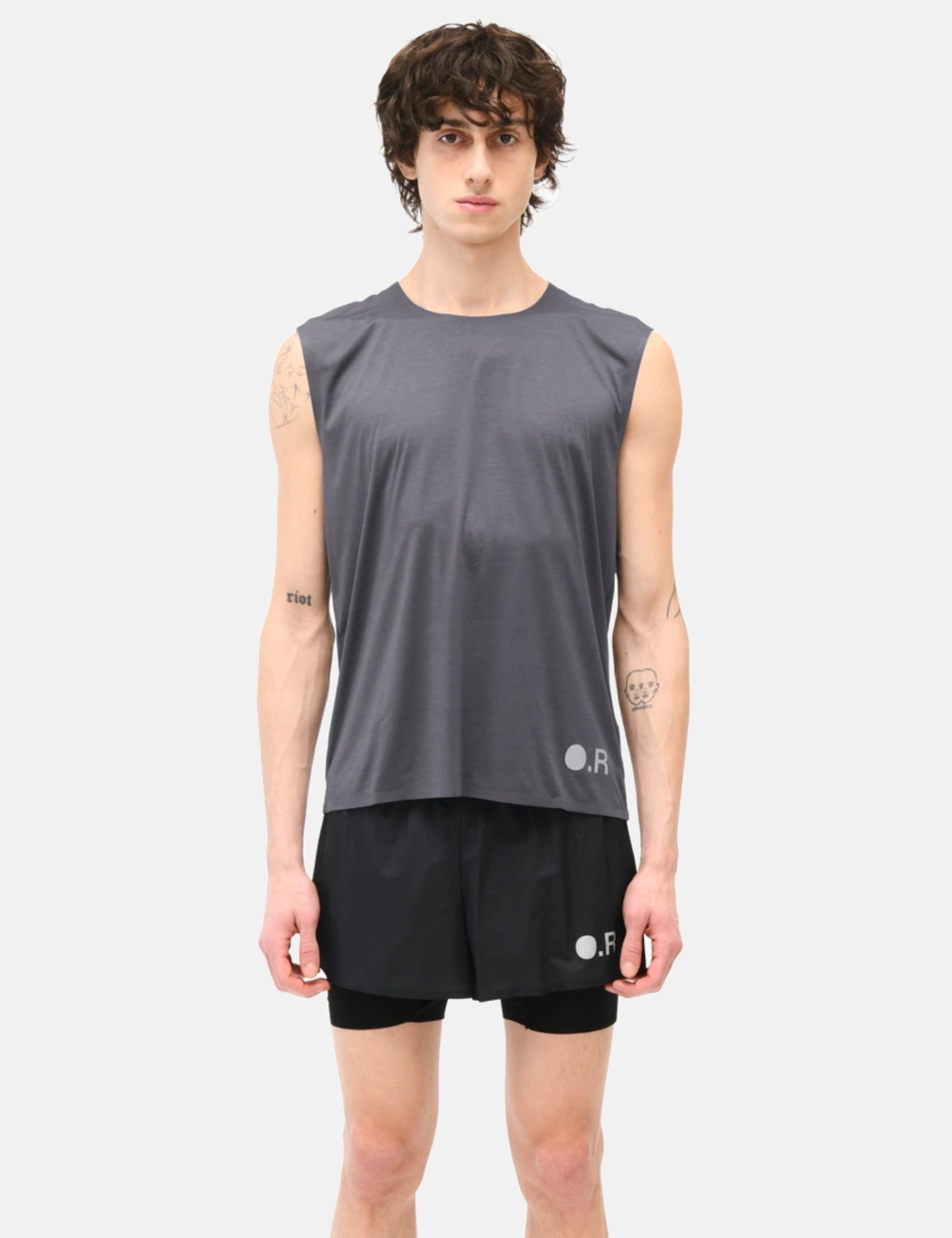 Optimistic Runners Recycled OR Tank Top - Blueberry