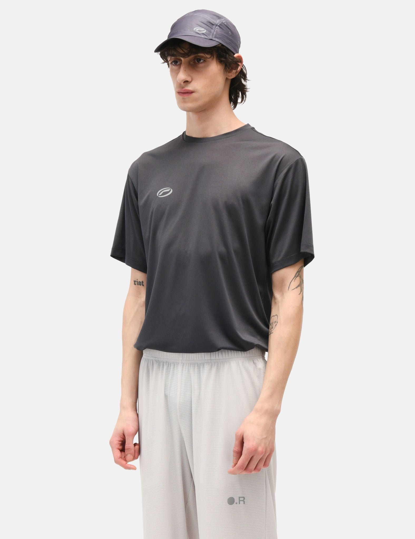 Optimistic Runners Relaxed T-Shirt- Blueberry