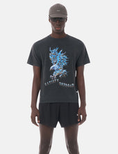 Satisfy MothTech T-Shirt (Eagle) - Aged Black